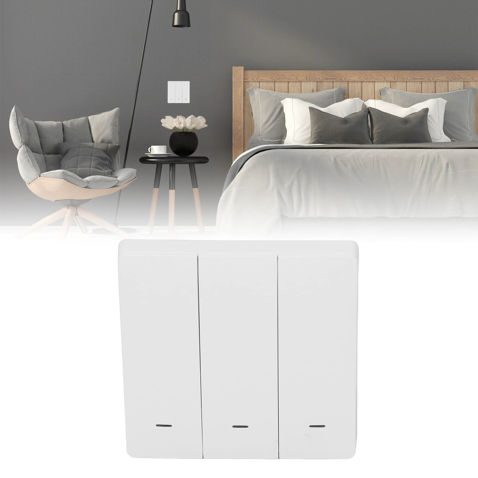 3-tasten-zigbee-smart-druckknopfschalter Für Graffiti-szenen