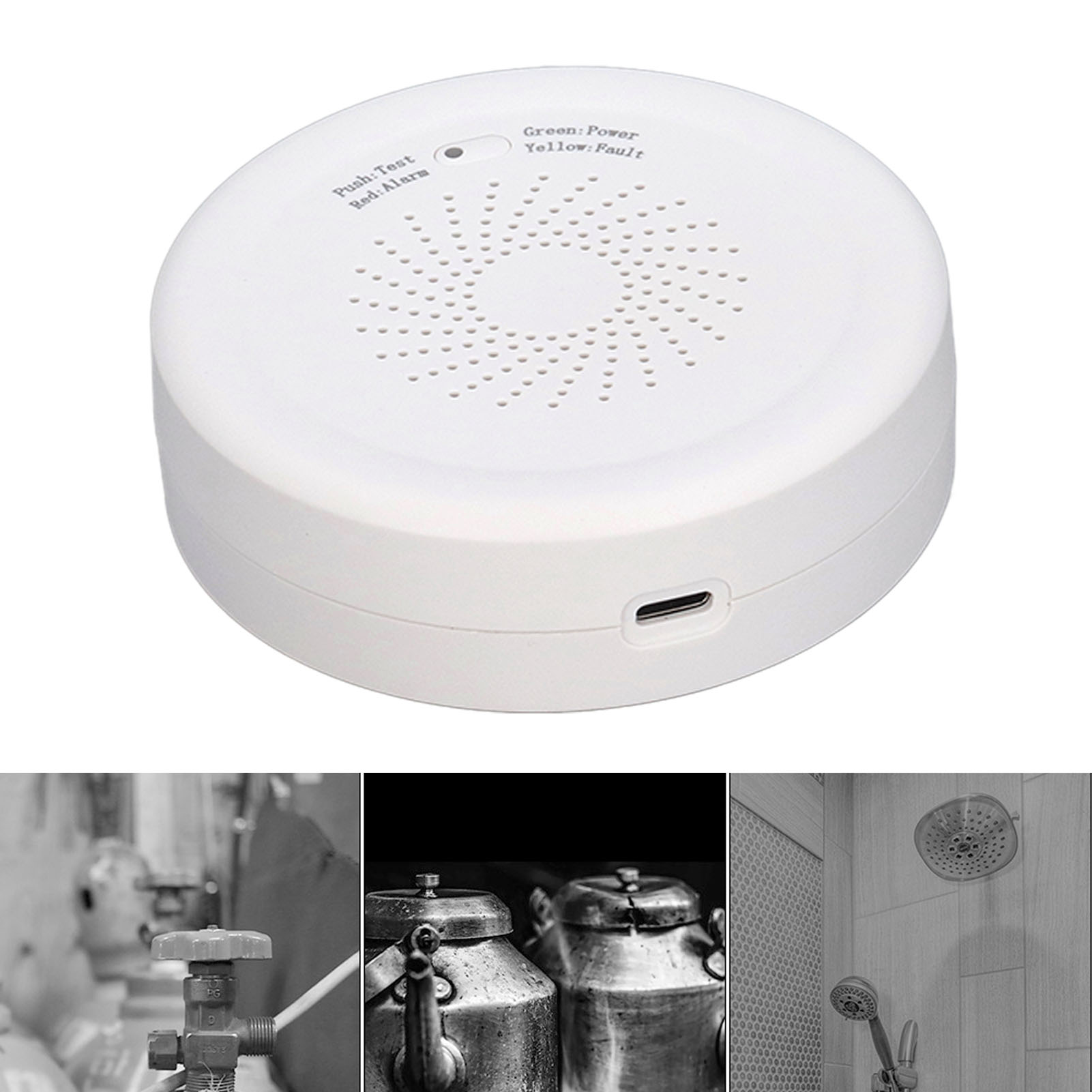 Tuya Zigbee Smart-verbrennungsmelder Für Erdgasalarm