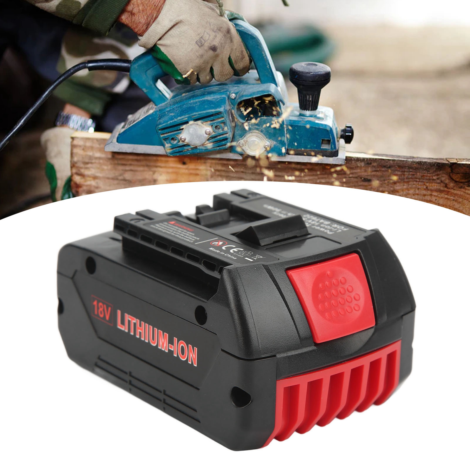 18-v-ersatzakku Für Bosch Bat622-akkus. 18-v-lithium-ionen-akkus, Kompatibel Mit Den Bosch-akku-werkzeugen Bat609, Bat609g, Bat610g, Bat611, Bat612, Bat618, Bat618g, Bat619, Bat619g Und Bat620 (6000 M