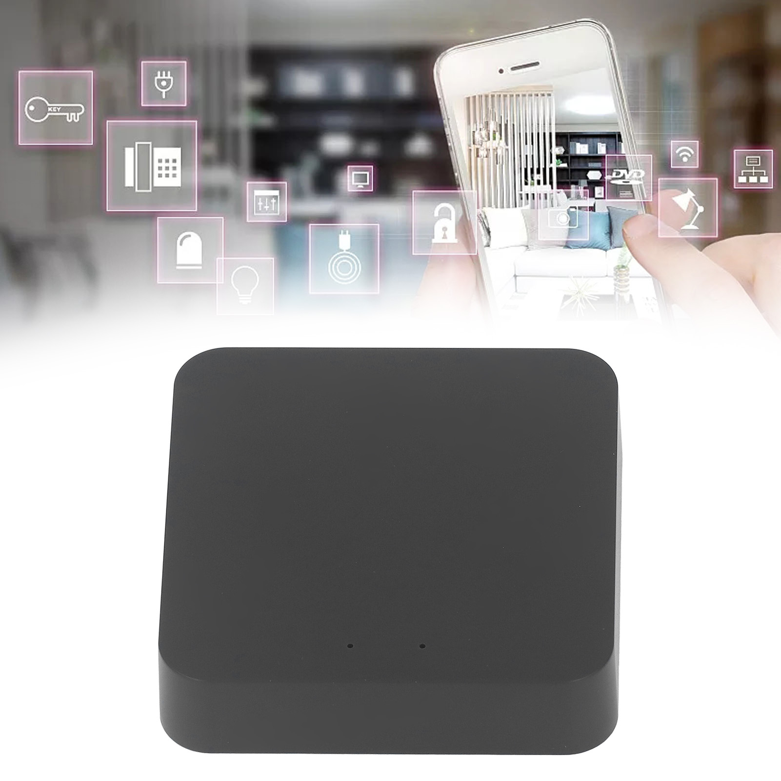 Tuya Smart Multimode-gateway Mit Multiprotokoll-wlan, Zigbee- Und Bluetooth-mesh-kommunikation Fernsteuerung Per App, Sprachsteuerung, Hausautomatisierungsbrücke Und Kompatibilität Mit Alexa/google Ho