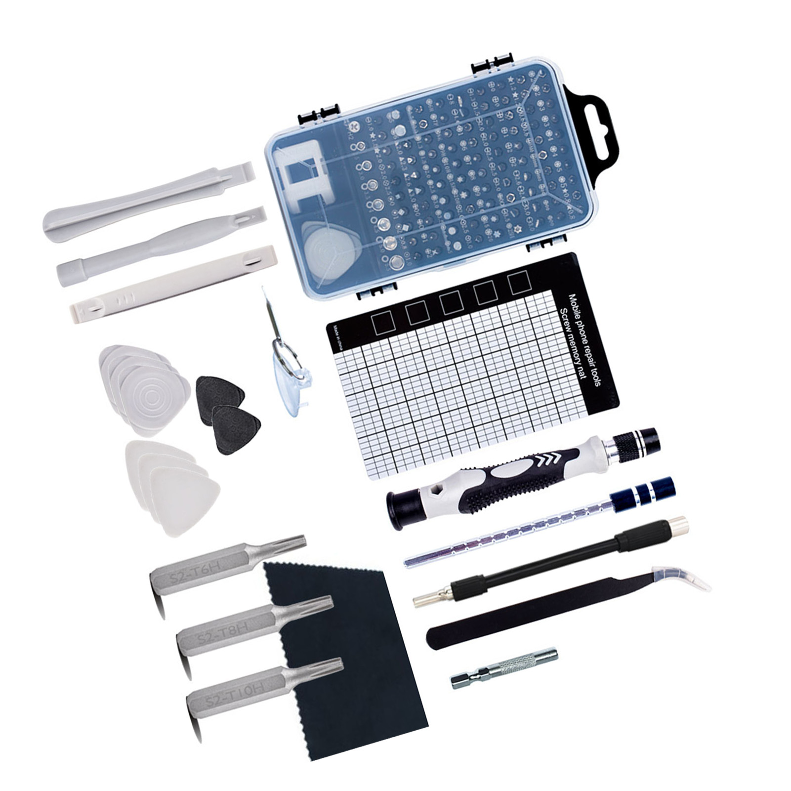 123 Reparaturwerkzeuge – All-in-one-schraubendreherset Aus Chrom-vanadium-stahl