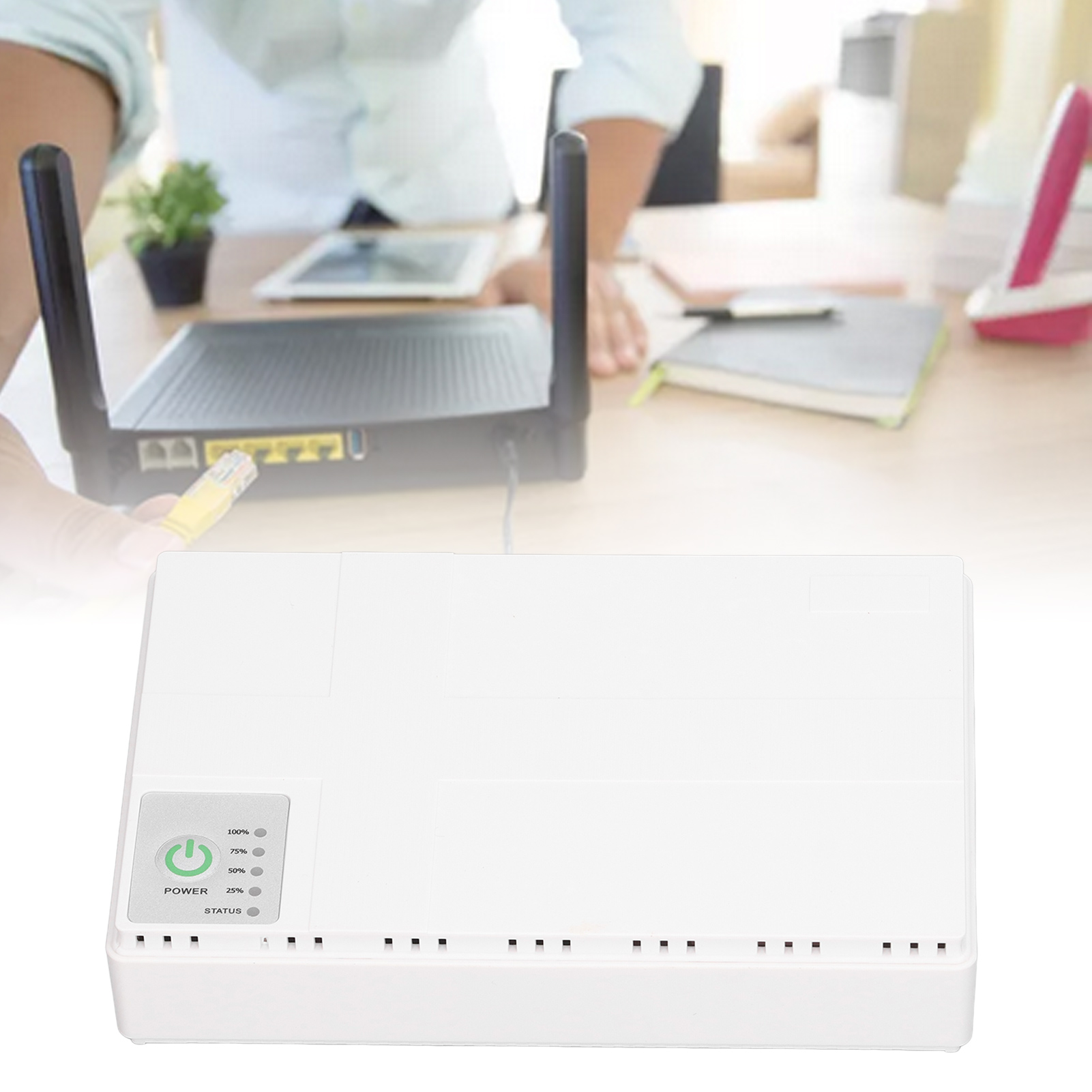 Mini-usv-notstromversorgung 10400 Mah Mit Ausgangsspannungen 5 V/9 V/12 V/poe 15 V/poe 24 V, Notstromversorgung Für Router (europäischer Standard)