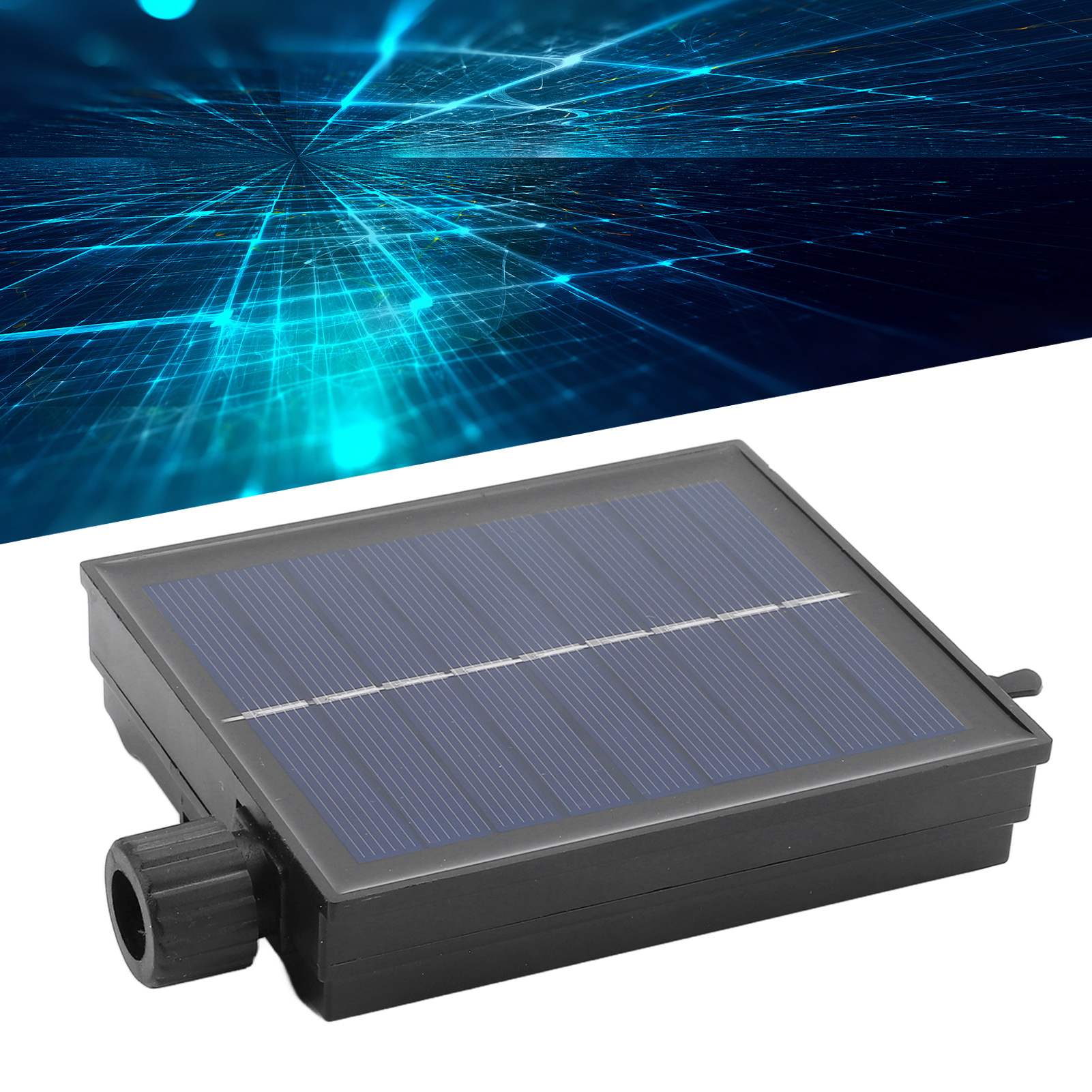 Steuerbox Für Solar-lichterketten Mit Gleichstromladung Und Fernbedienung, Version A, 3v Flachspannungsausgang.