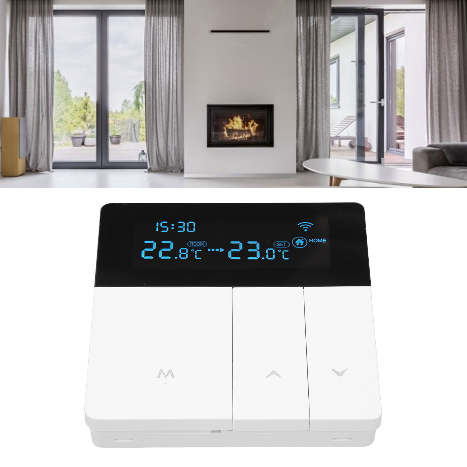Intelligenter Thermostat Mit Fernsteuerungs-app Für Wandmontierten Warmwasserboiler (ac90v-240v 16a)