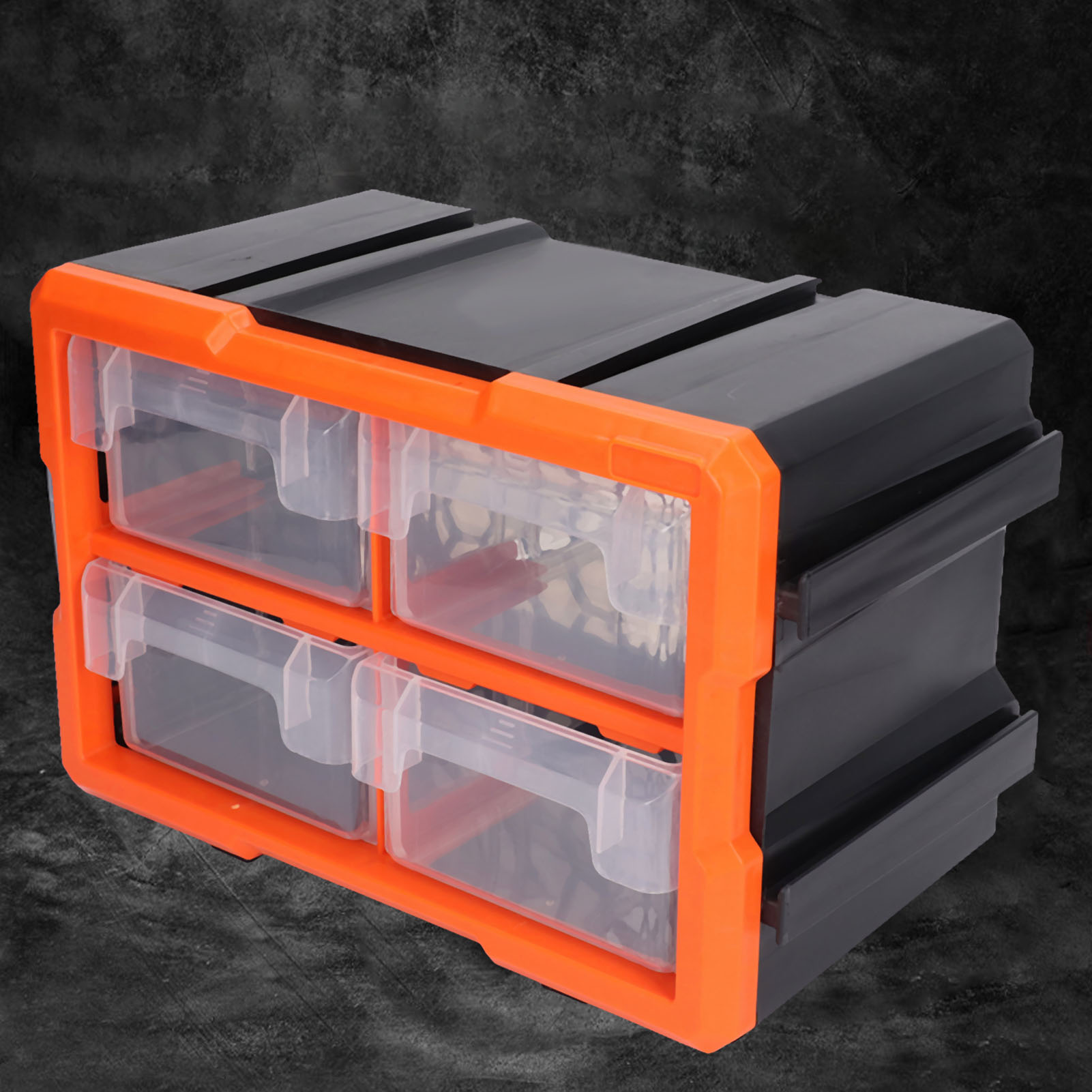 Meike Aufbewahrungsbox Mit 4 Schubladen Für Elektronische Bauteile, Aufbewahrungsbox Für Schrauben Und Ersatzteile, Aufbewahrungsbox Mit 4 Schubladen