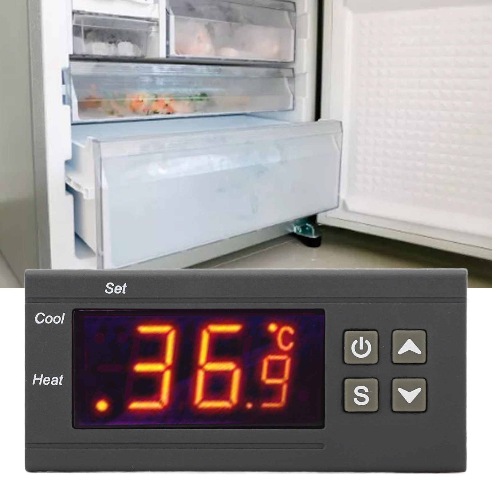 Stc-1000 Temperaturregler 110-220 V Ac ±10%
