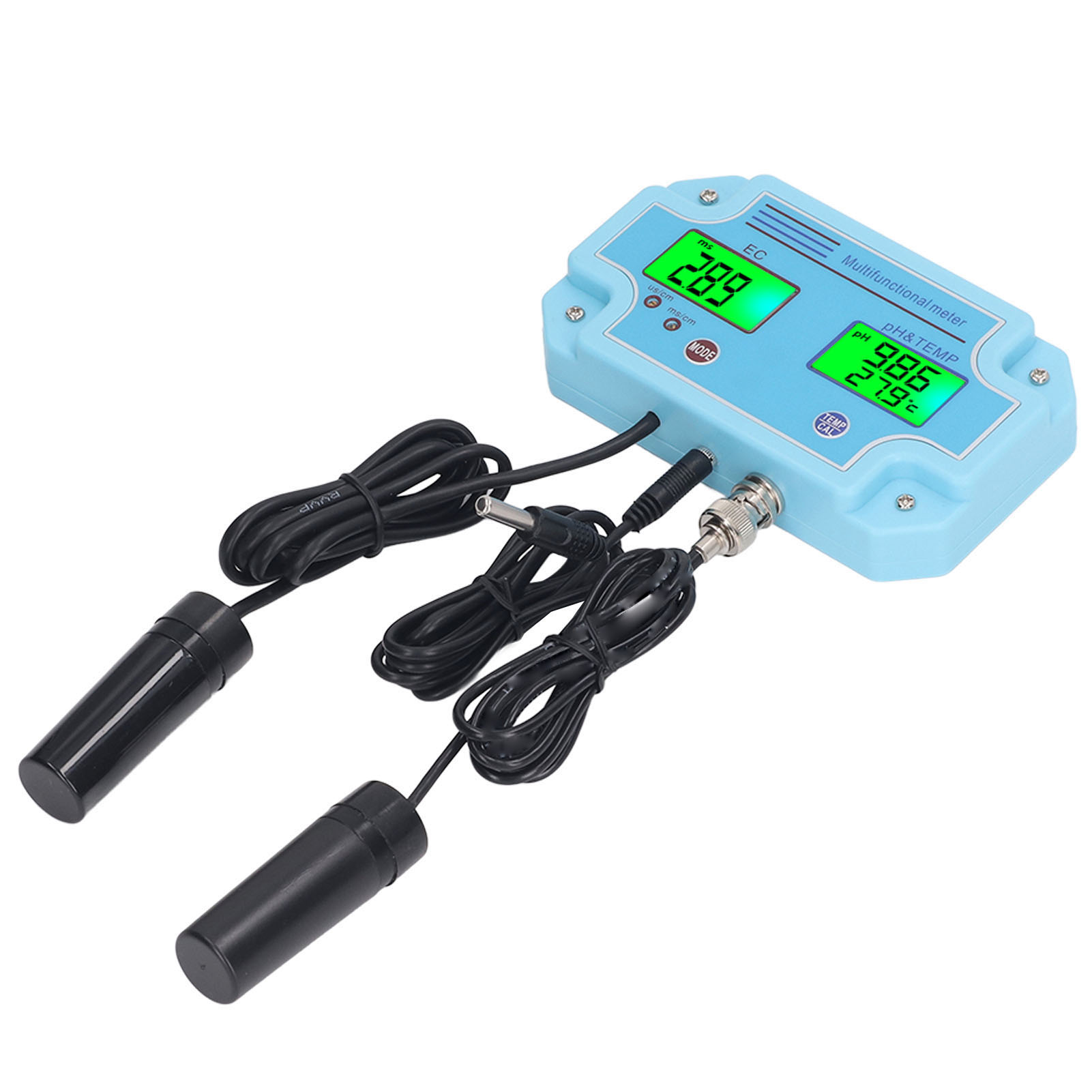 Digitales 3-in-1-led-wasserqualitätsmessgerät Mit Ph- Und Ec-anzeige, Entspricht Europäischem Standard, 230–240 V