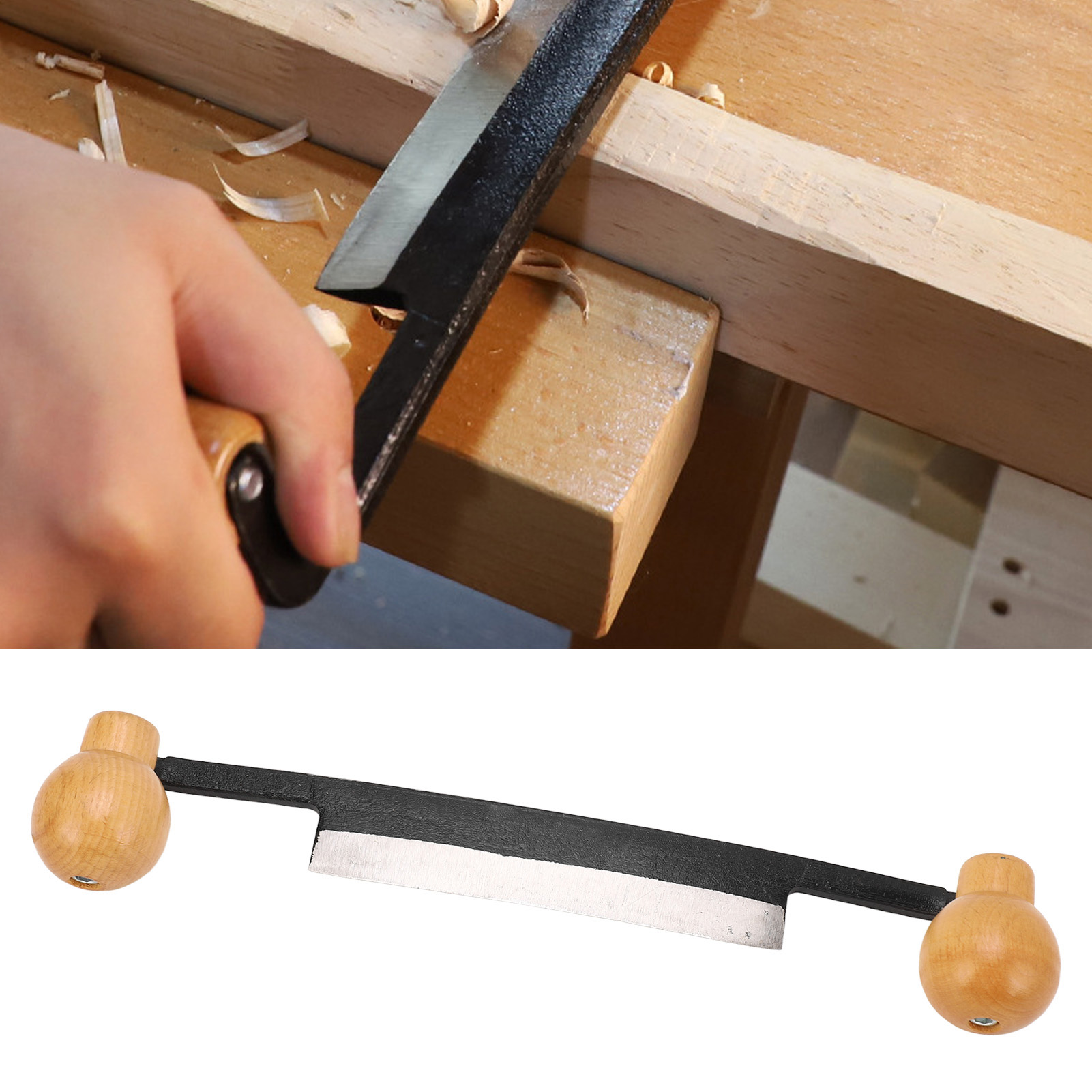 Handschaber, Flachmesser, Zweigriffhobel, Rindenschneider, Heimwerker-hobelwerkzeuge
