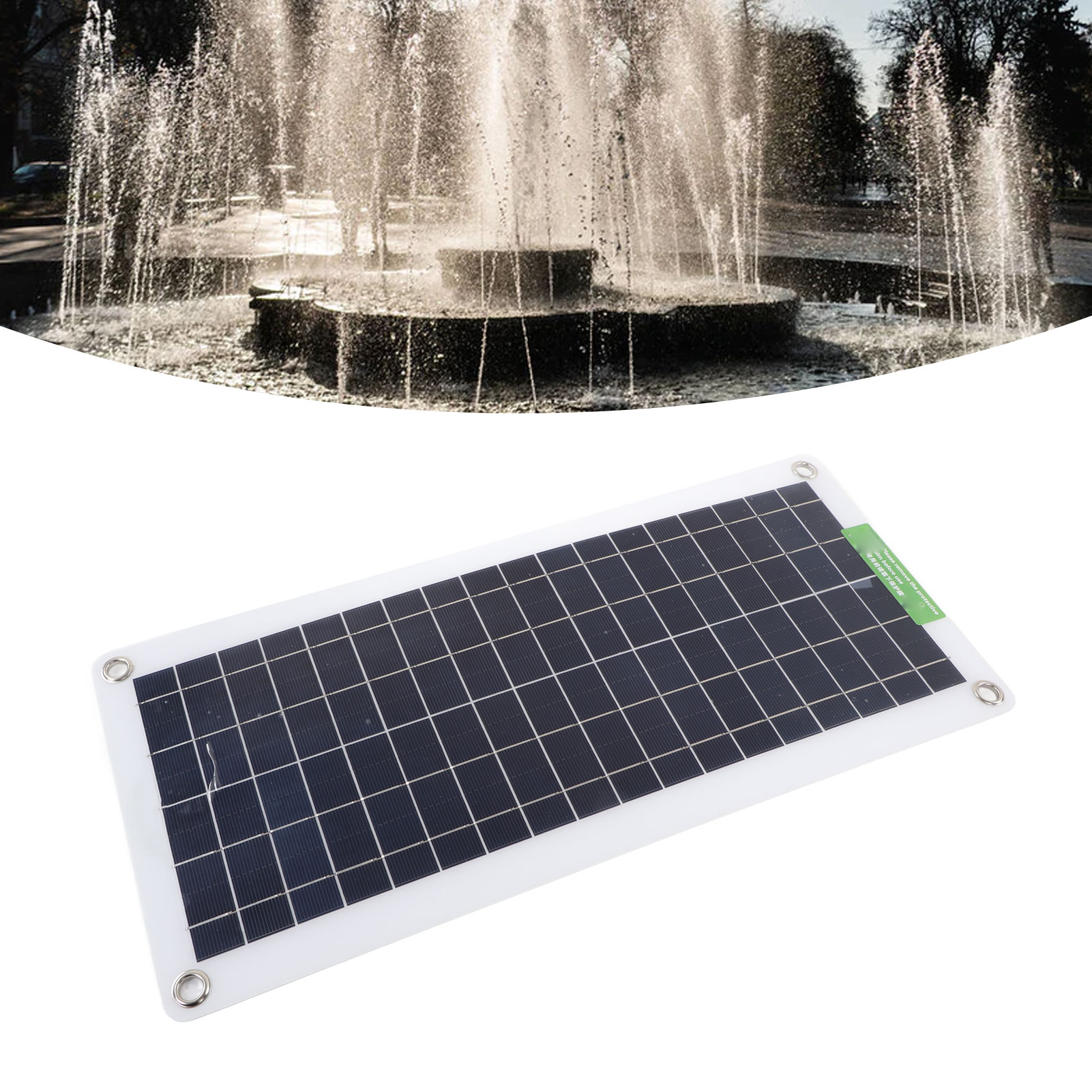 10-w-solar-tauchpumpe, Geräuschlose Solar-springbrunnenpumpe, 12 V
