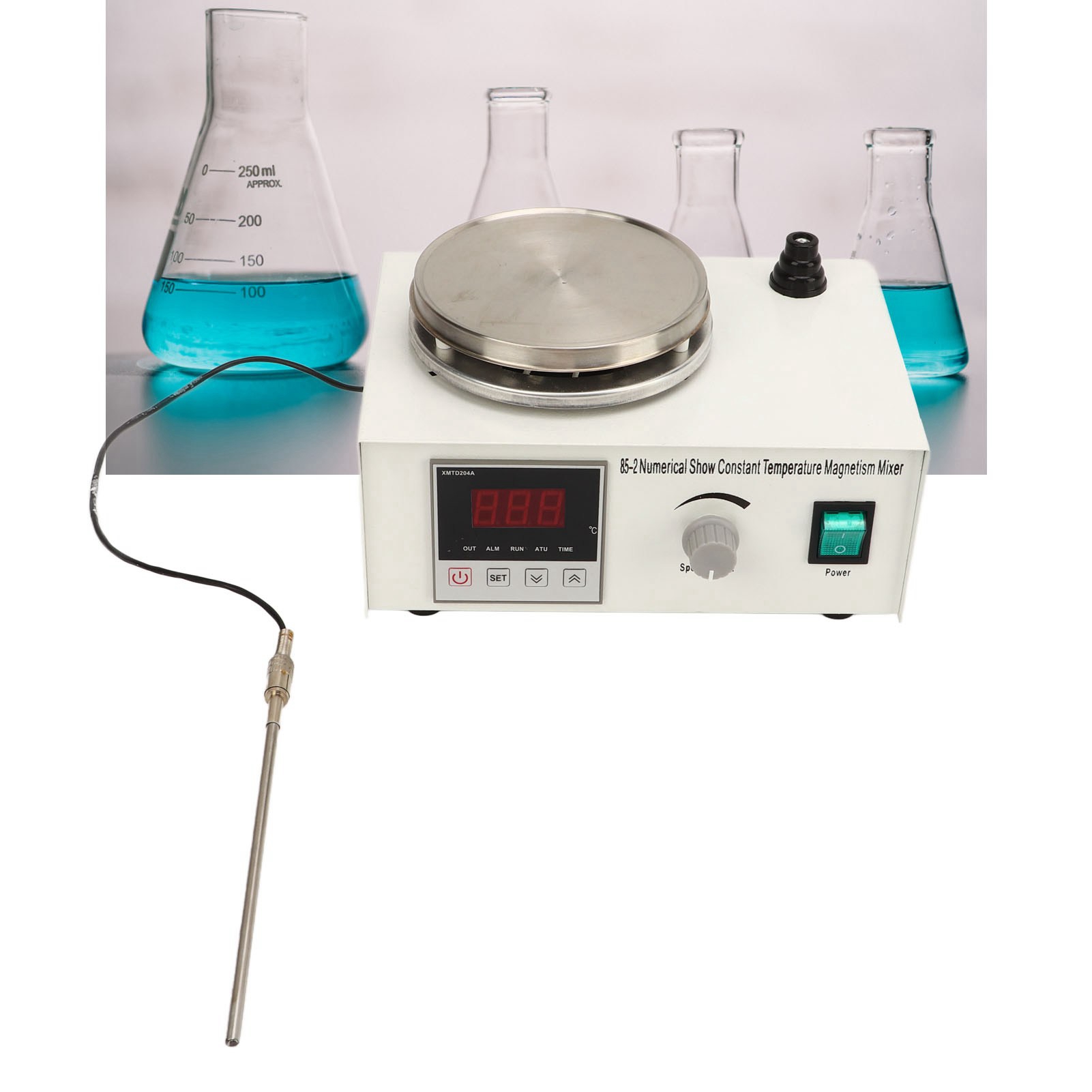 Thermostatischer Magnetrührer 85-2 Für Laborzwecke, Digitalanzeige, Europäischer Standard 220 V