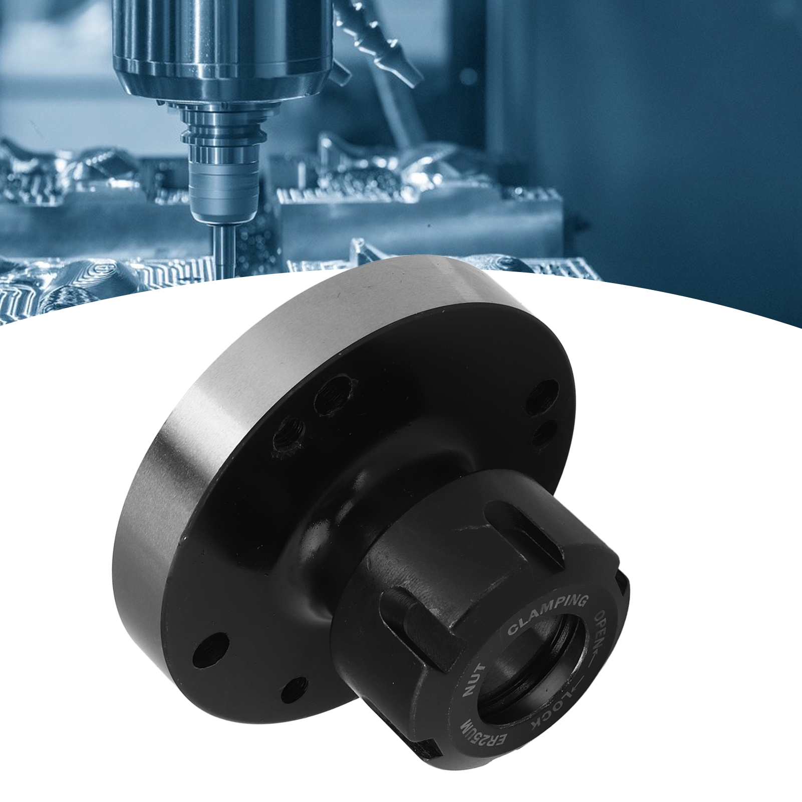 Er25 Spannzangenfutter, 80 Mm Durchmesser, Für Cnc-fräsmaschinen.