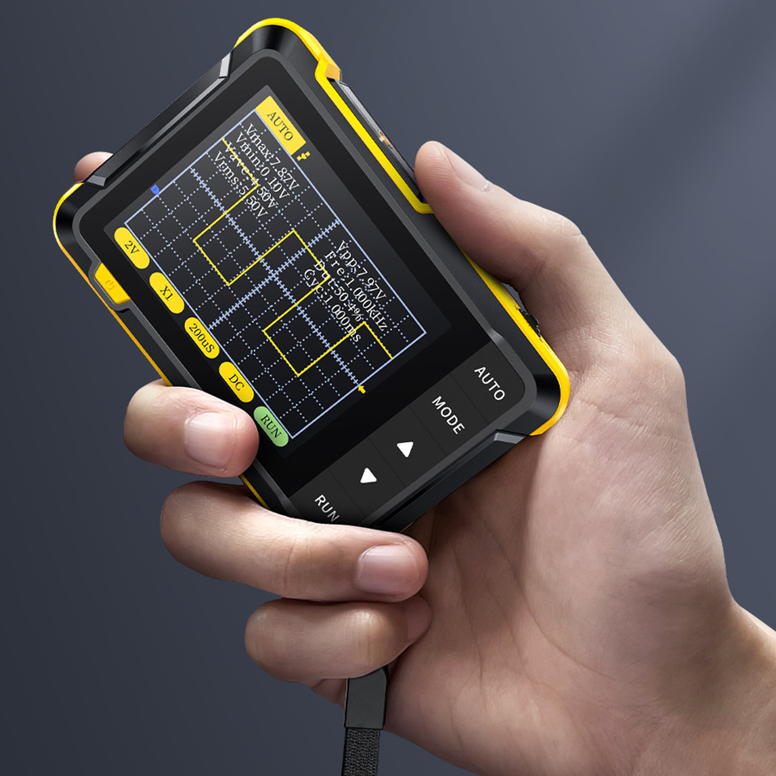 Fnirsi-dso152 Mini-handoszilloskop, Tragbares Digitales Oszilloskop, High-end-version Für Einsteiger, Lehre Und Reparatur