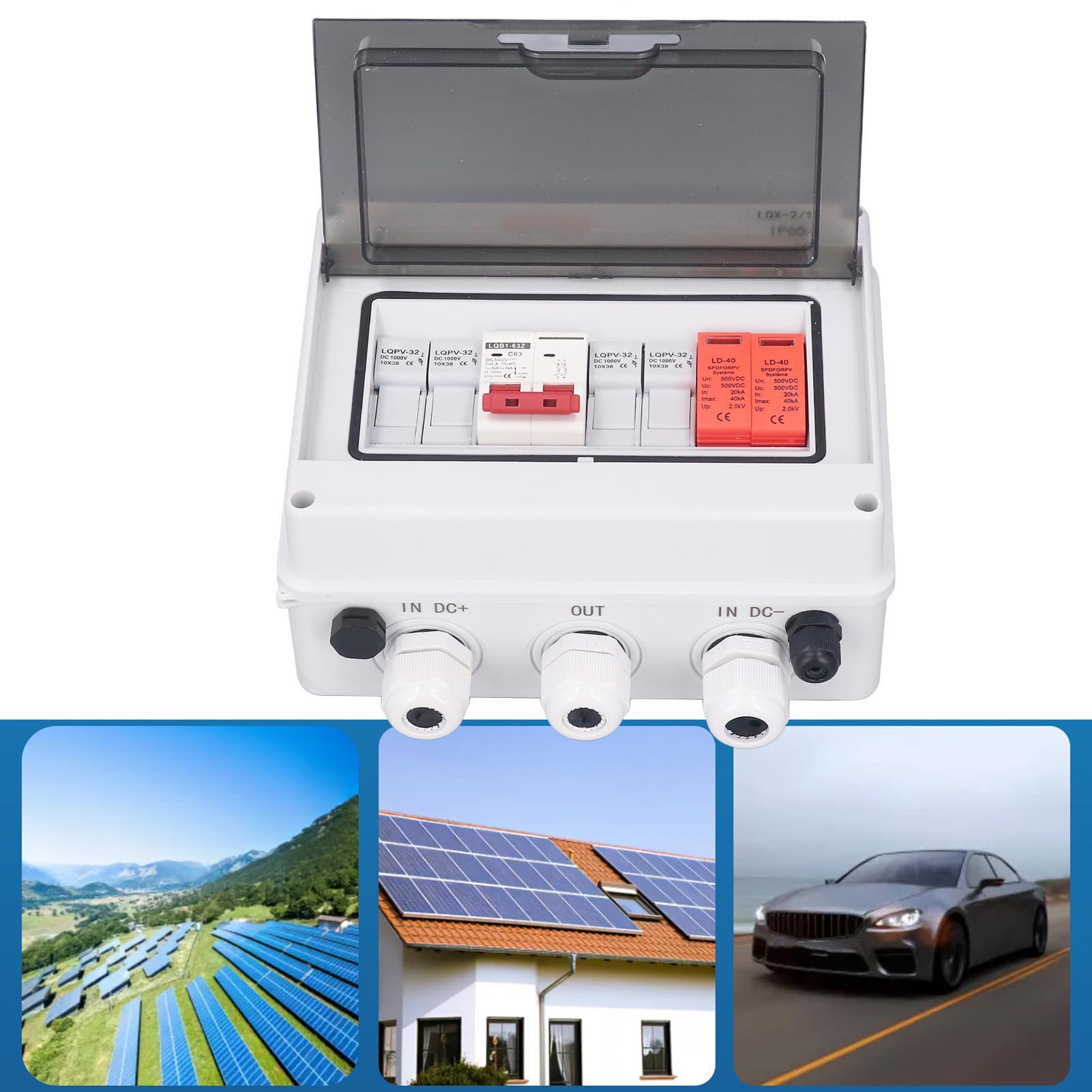 500v 63a Photovoltaik-anschlussdose