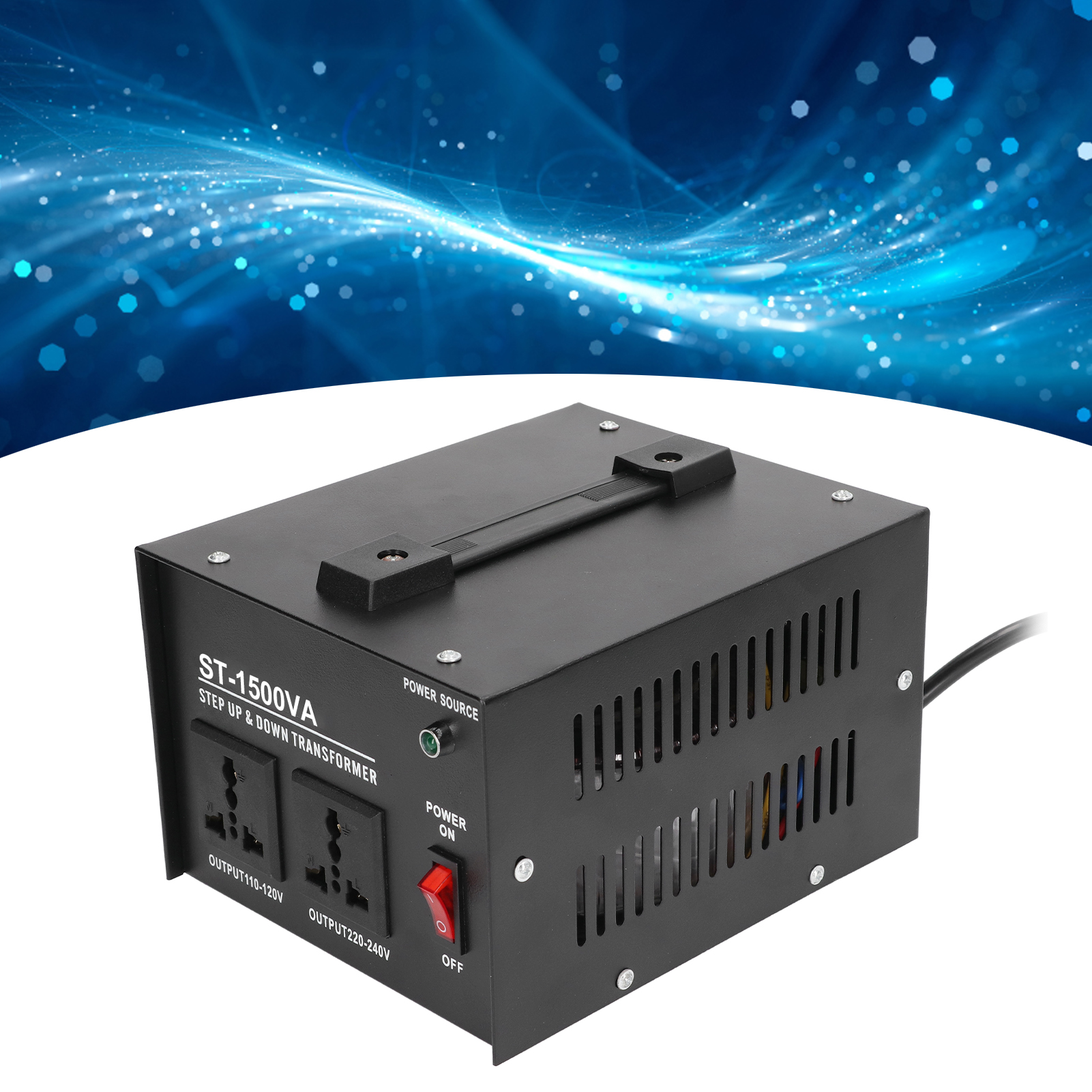 St-1500va 1500w Leistungstransformator, 220v Auf 110v Spannungswandler, Europäischer Standardstecker 110v/220v