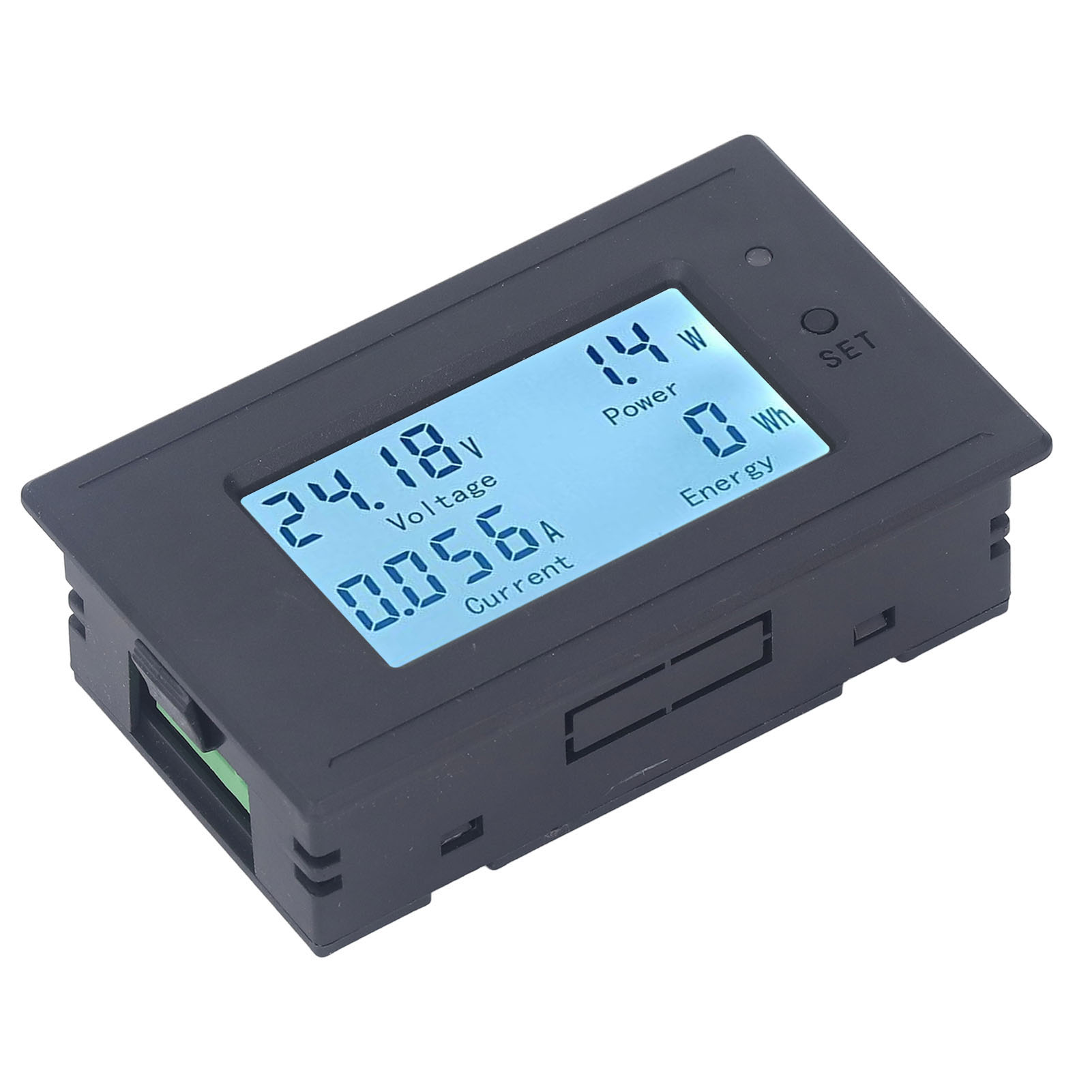 Digitales Multimeter Dc50 Für Gleichspannung, -strom Und -leistung, Mit Multifunktionalem Lcd-display, 6 Bis 200 V Dc