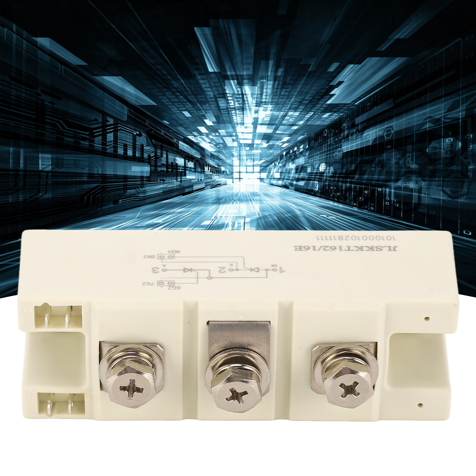 Bidirektionales Thyristormodul Jlskkt162/16e, Brandneues, Vollständig Geprüftes Modul, Scr-modul 162a/1600v, Weißes Modul.