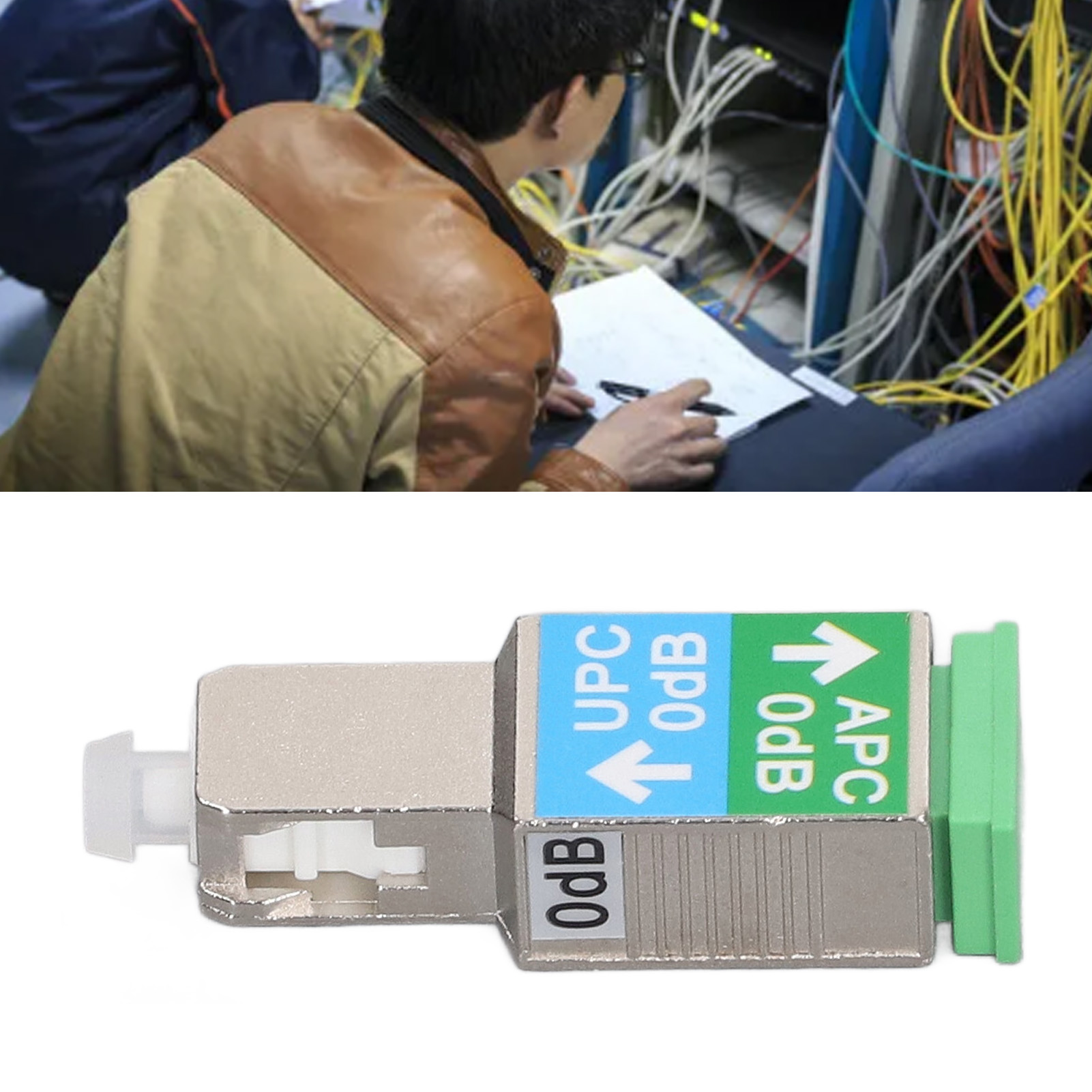 1200 Nm 1600 Nm Glasfaserkonverter, Sm9/125 Sm9 Stecker Sc/upc Auf Buchse Sc/apc Hybridadapter