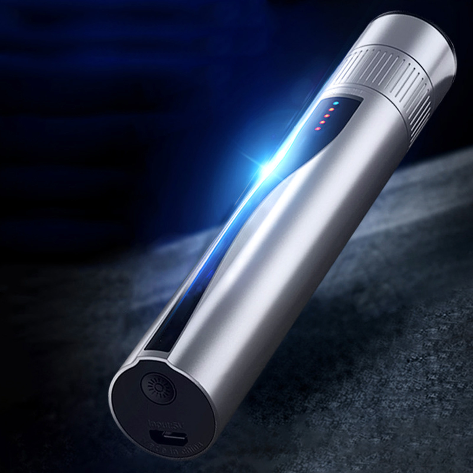 Wiederaufladbarer Rotlicht-teststift B5-30 (30 Mw) - Laserlichtdetektor Für Glasfasern (30 Km)