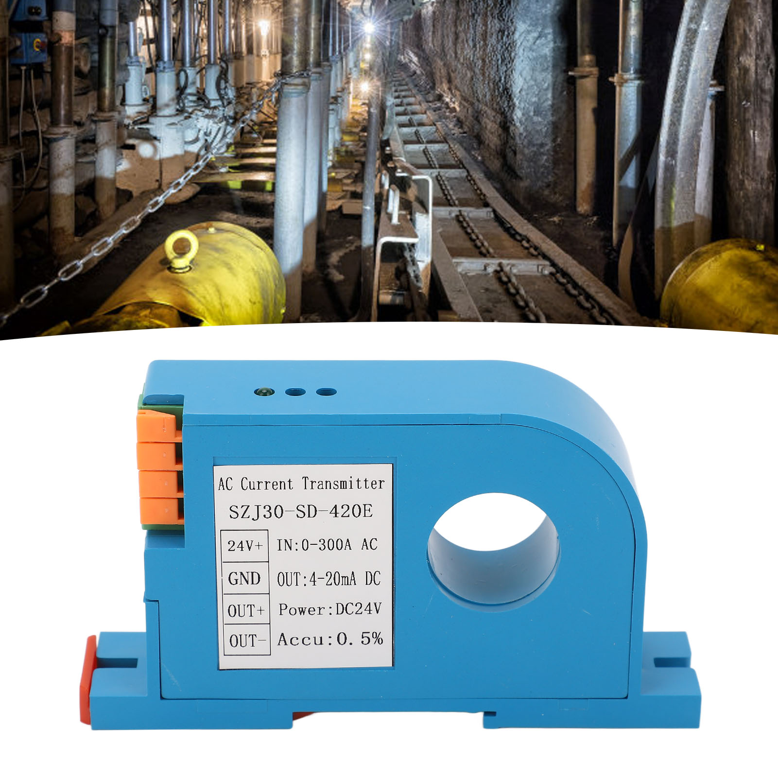 Einphasen-wechselstromtransmitter Szj30-sd-420e, Perforierter Messwandlersensor, Speicherprogrammierbare Steuerung (sps)