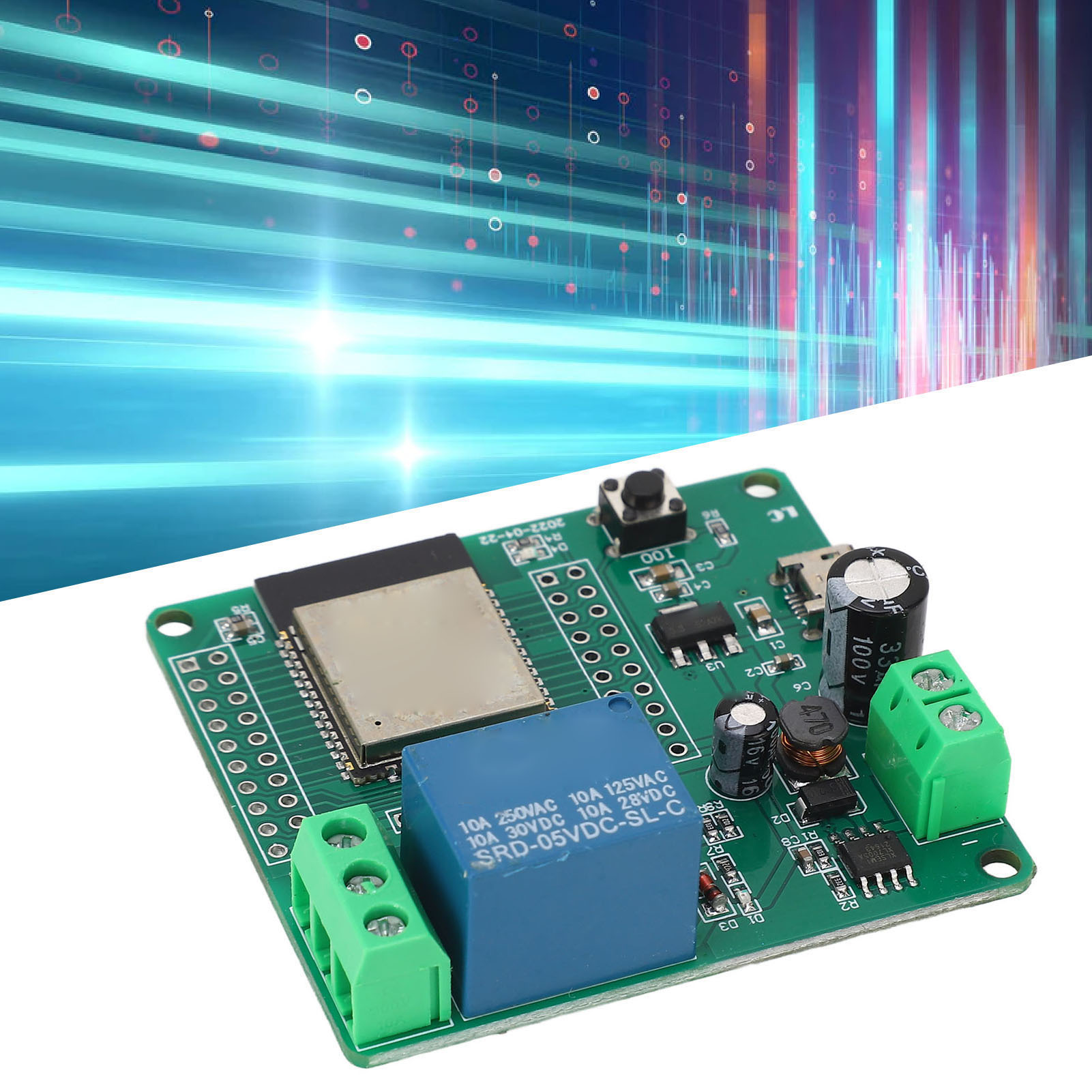 Esp32 Wi-fi Bluetooth Ble Einkanal-relaismodul Ac90-250v