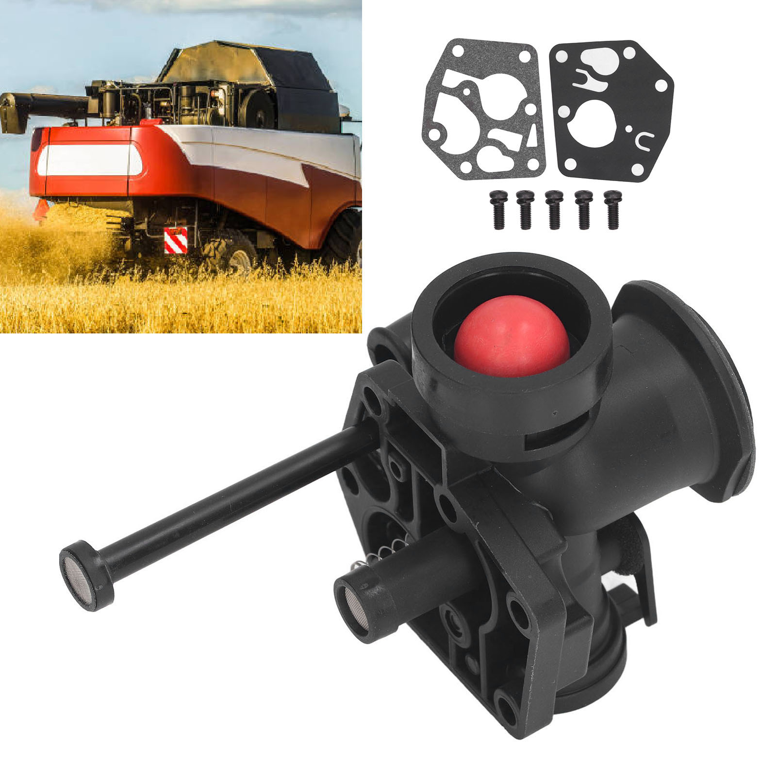 Vergaser- Und Luftfiltersatz Für Briggs & Stratton Rasenmäher 499809, 498809a, 494406