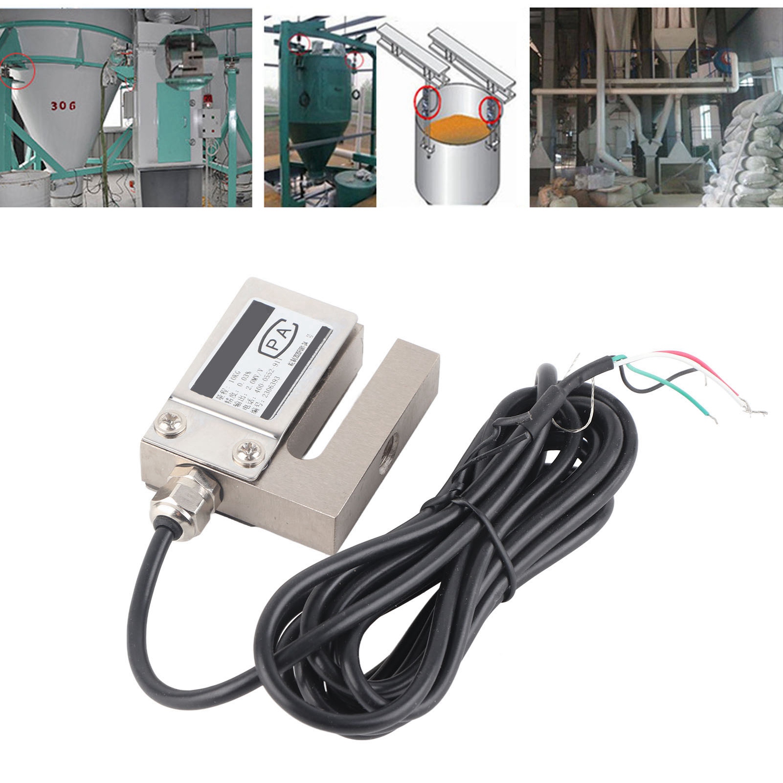 Dyly-103 S-typ Zug- Und Drucksensor, Hochpräzise Gewichtsmessung Materialdruckwaage, 10 Kg.