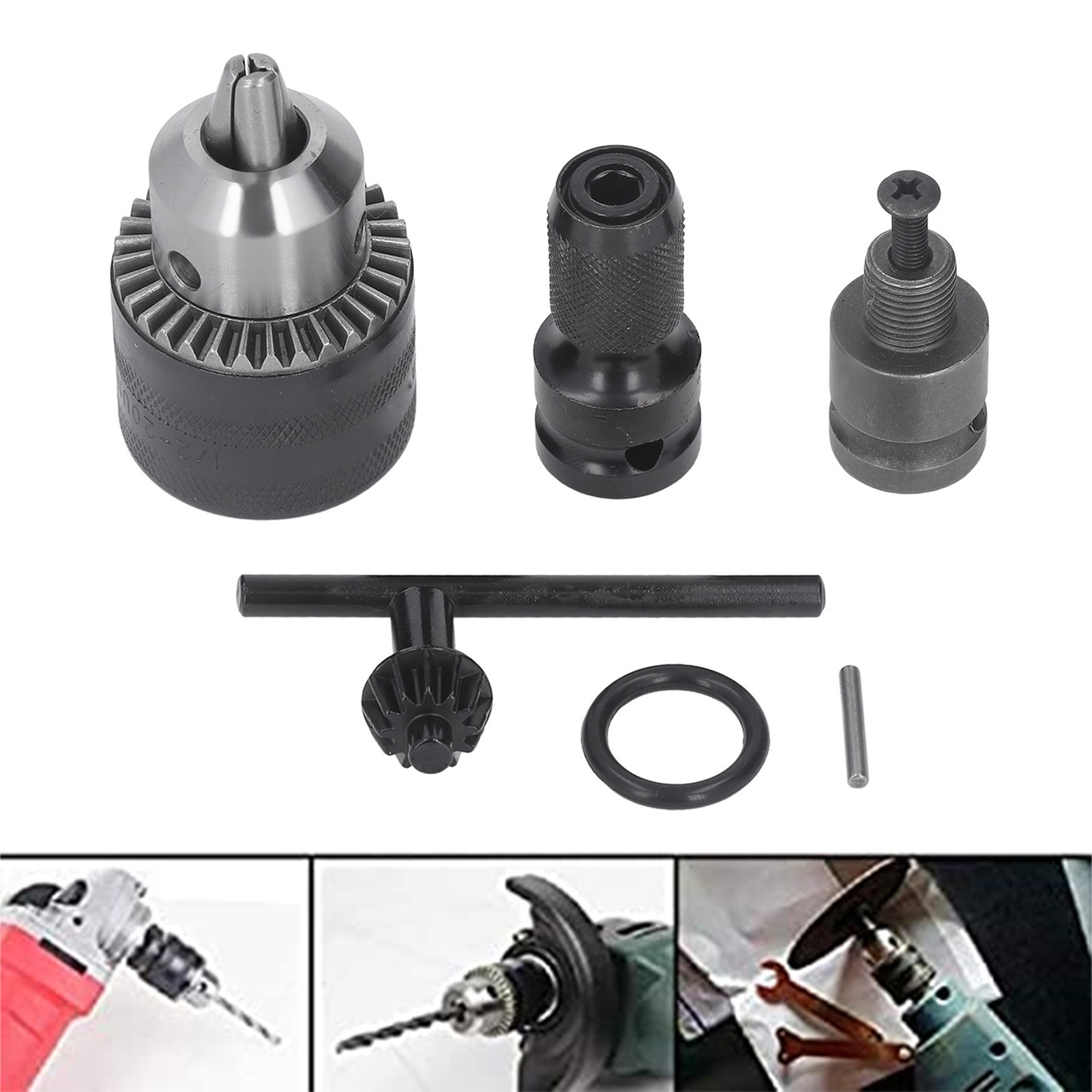 1,5-13 Mm Bohrfutter, Schlagbohrmaschine, Druckluftschrauber, Druckluftschrauber-adapter, Elektrisches Bohrfutter.