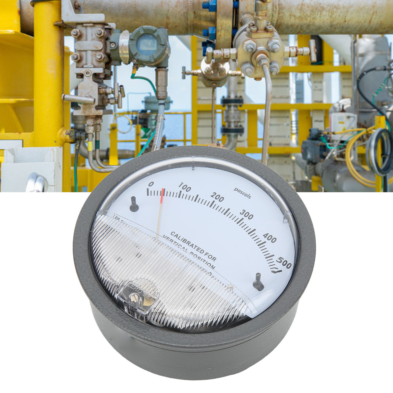 Lfb-500pa Differenzdruckmanometer Mit Nadel Für Reinraum-hlk-filter
