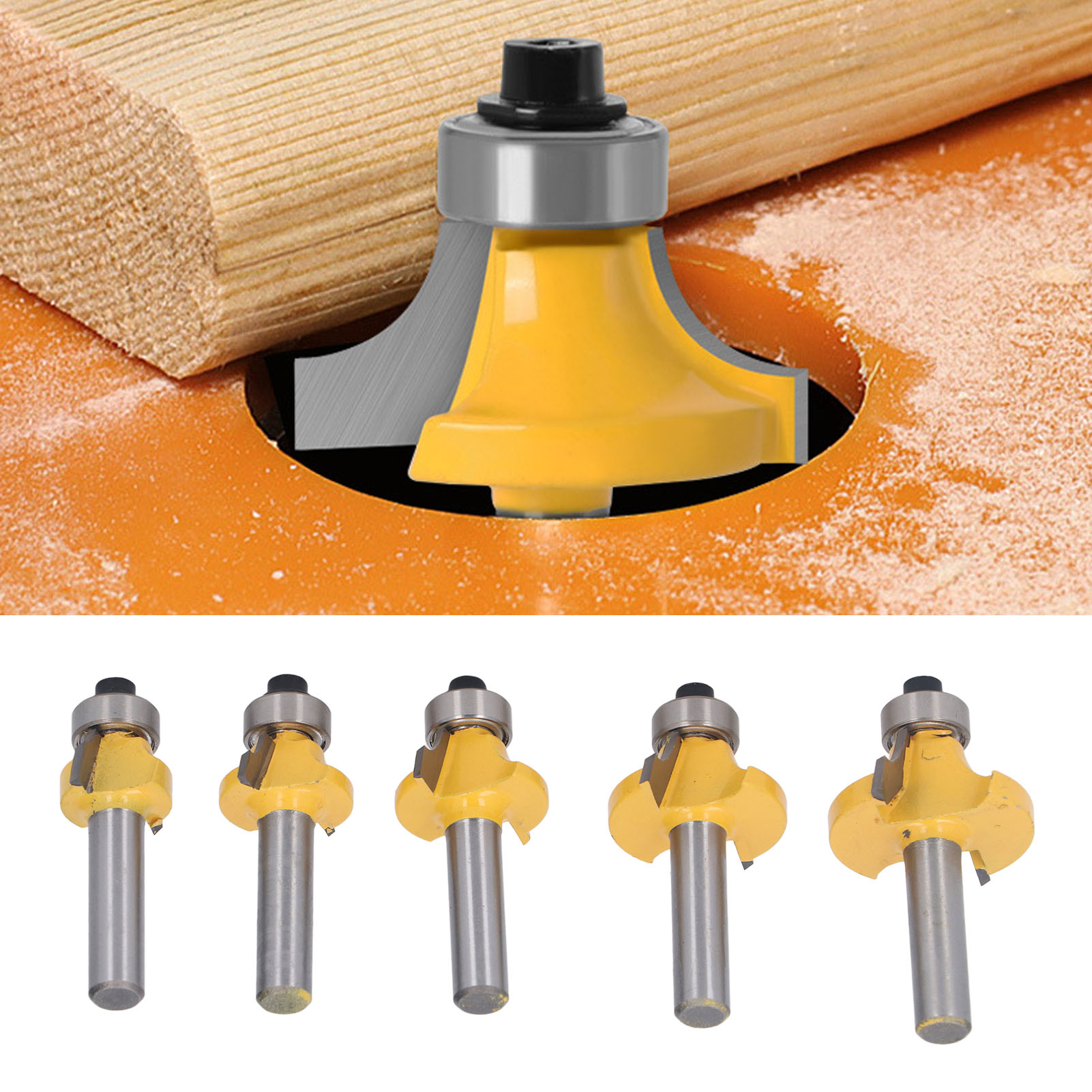 Holzfräser, Hohlkehlfräser, Hartmetallfräser, Nutwerkzeuge