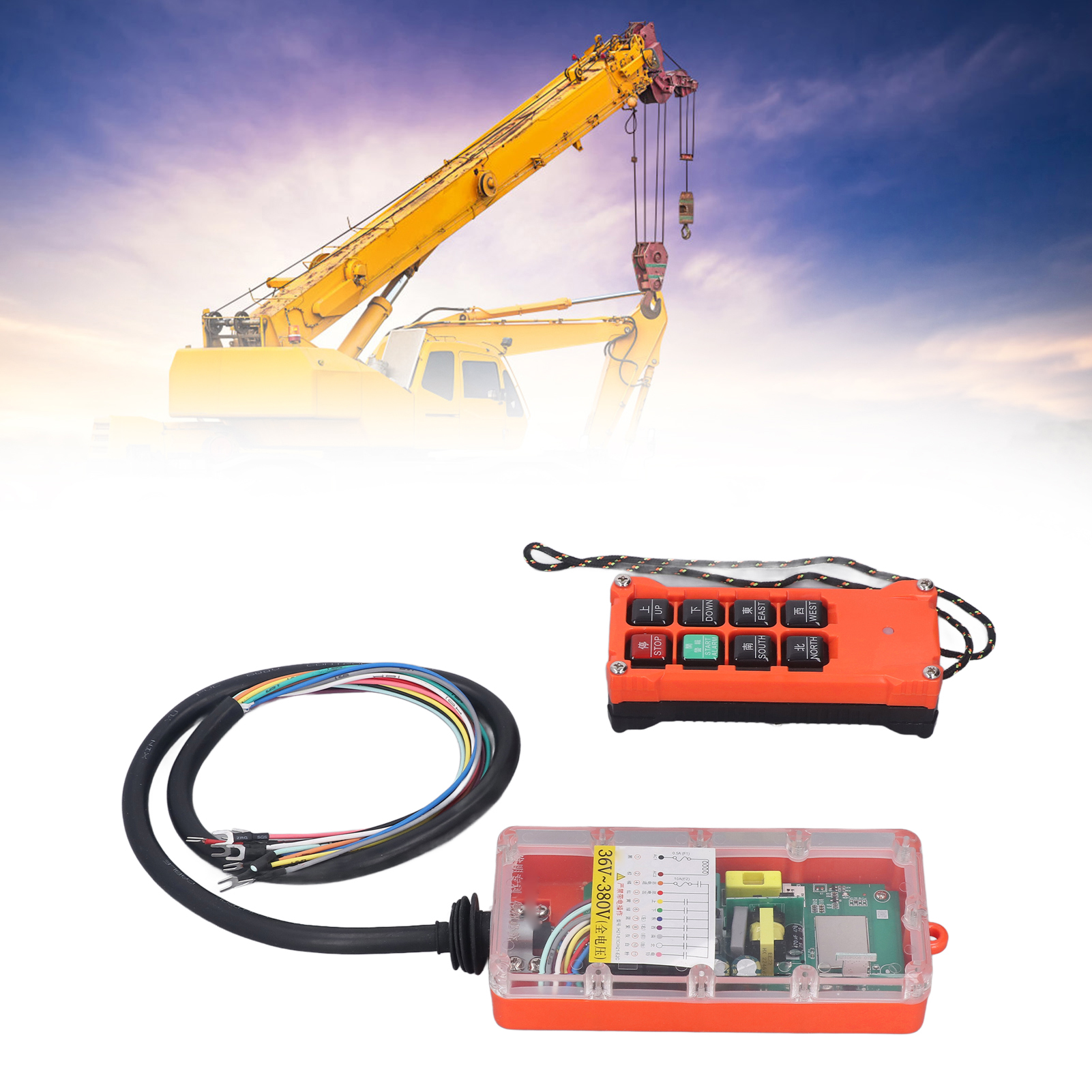 Hochleistungsfähige Drahtlose Industriefernbedienung H21-e1c 36-380 V