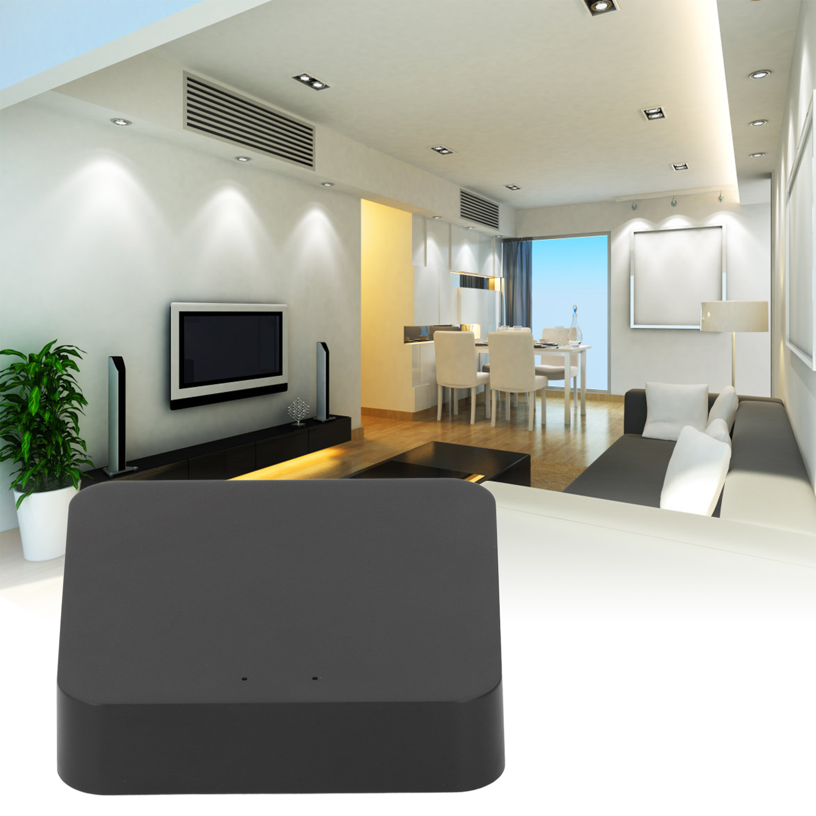 Der Kabelgebundene Tuya Zigbee 3.0 Hub/gateway Ist Mit Alexa/google Assistant Kompatibel Und Funktioniert Mit Tuya Zigbee Smart-geräten.