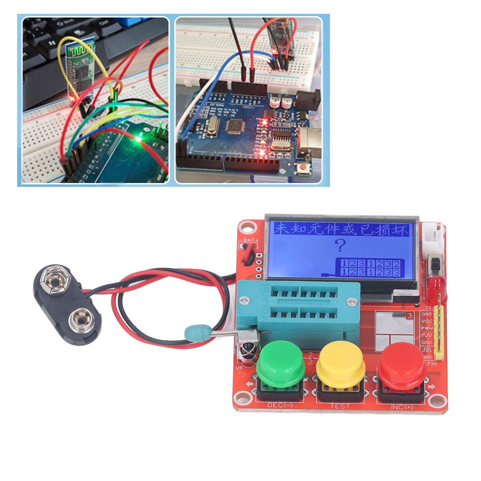 Lcr-t4-mini Z Transistortester, Diodentester