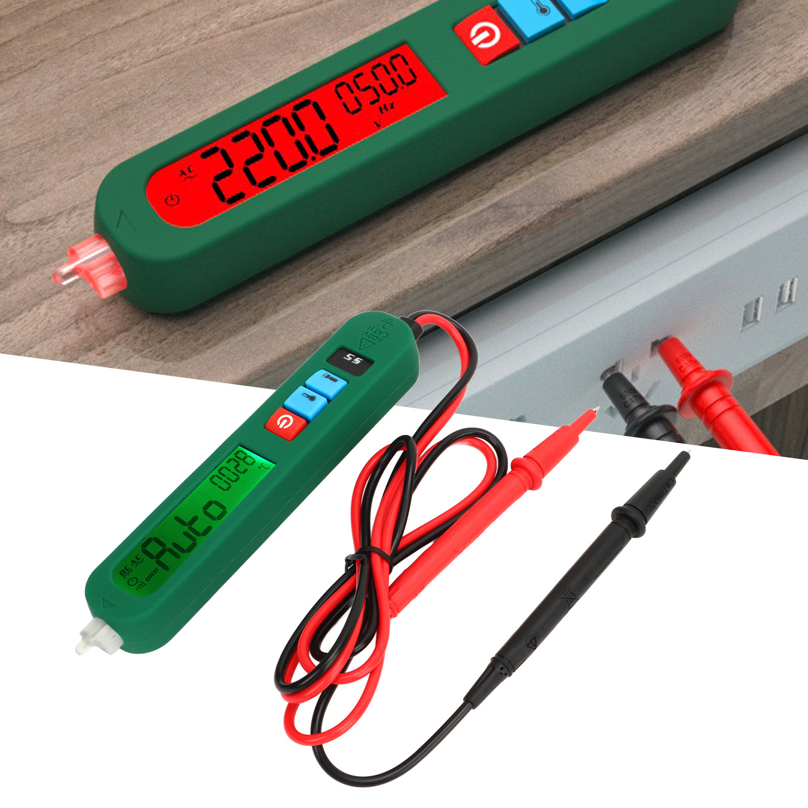 Bside S5 Vollautomatisches, Intelligentes Digitalmultimeter Mit Verbrühungsschutz, Hochpräzises, Wiederaufladbares Elektriker-multimeter