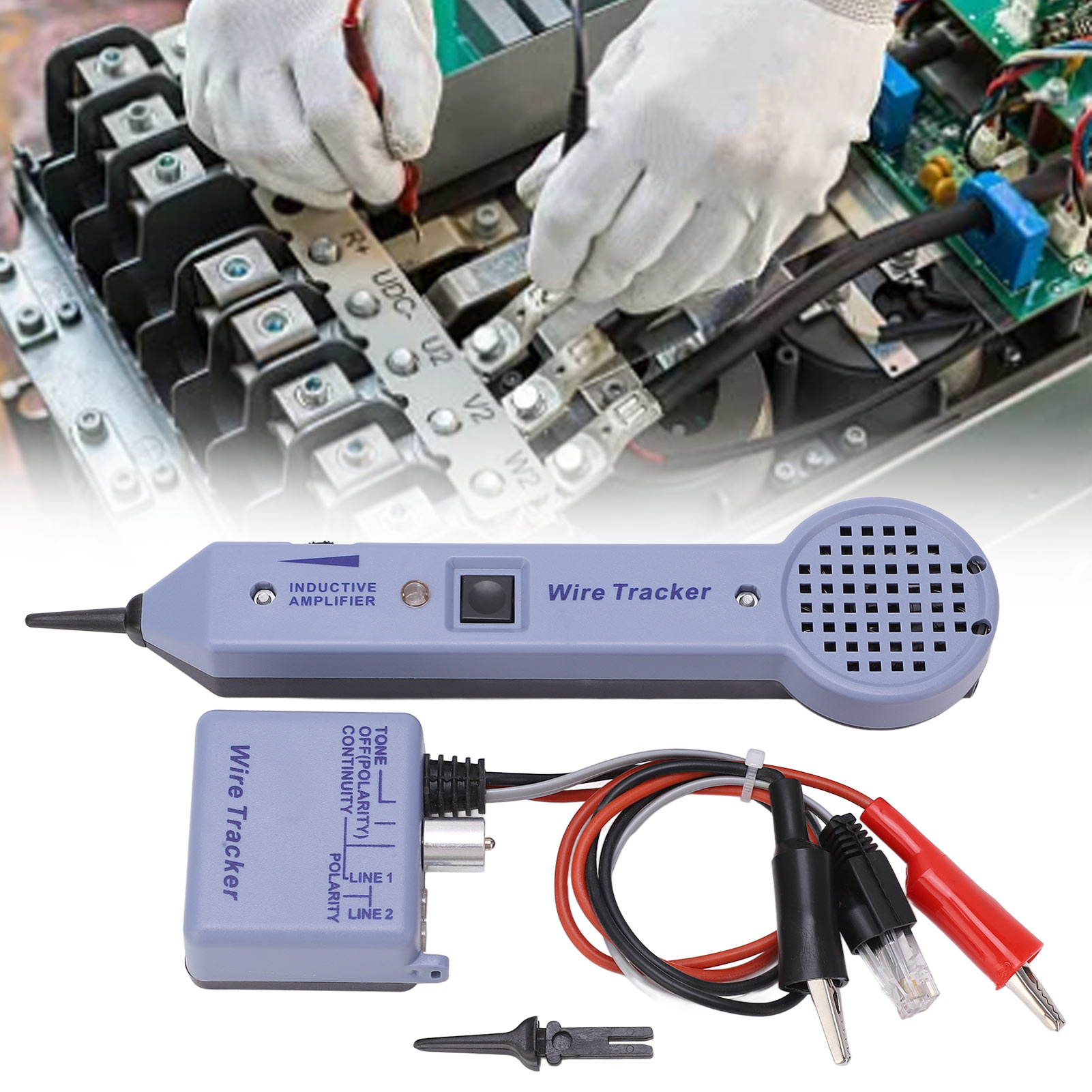 Einstellbarer Induktiver Audioverstärker 200ep, Netzwerkkabeltester, Ortungsgerät 77hp2