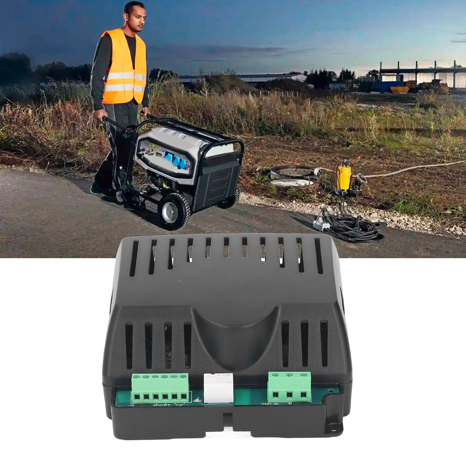 Erhaltungsladegerät Für Dieselgeneratorbatterie Dse9255-24v, 5a Bleiakkumulationsladung (110v-240v).