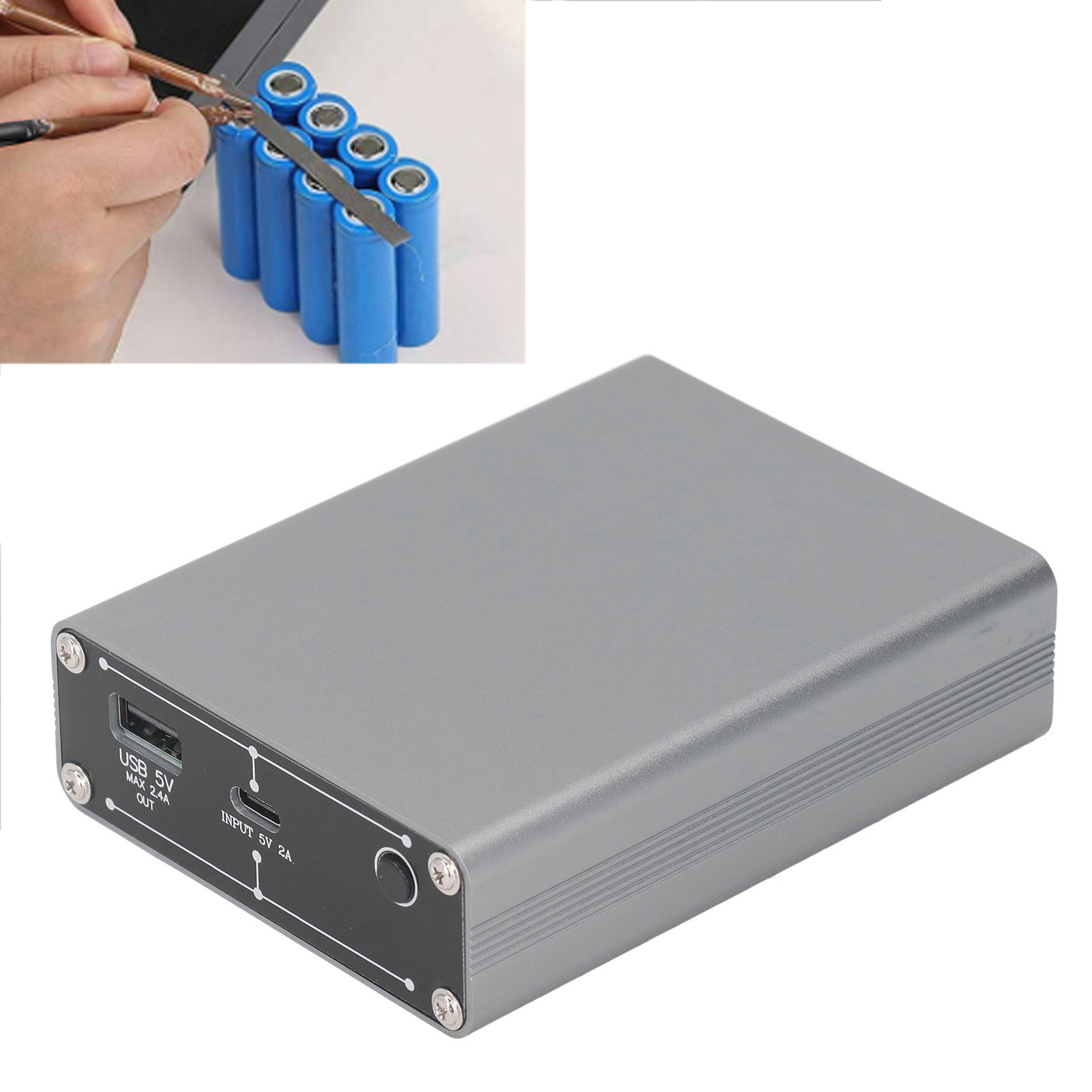 Dh30 Tragbares Punktschweißgerät, Miniatur-punktschweißgerät Für 18650-akkus Mit Powerbank-funktion Für Mobiltelefone, 5 V