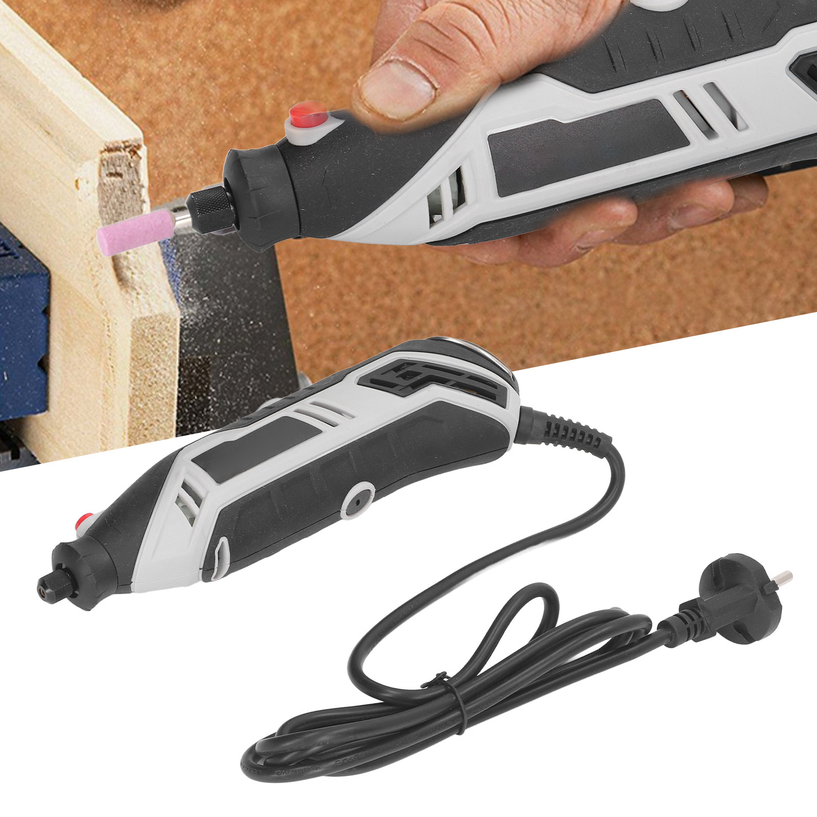 Kleines, Tragbares Elektrisches Schleifset Zum Polieren Von Jadeskulpturen, Multifunktionale Schleifmaschine, Mini-mikroschleifer, Europäischer Standard 220-240 V.