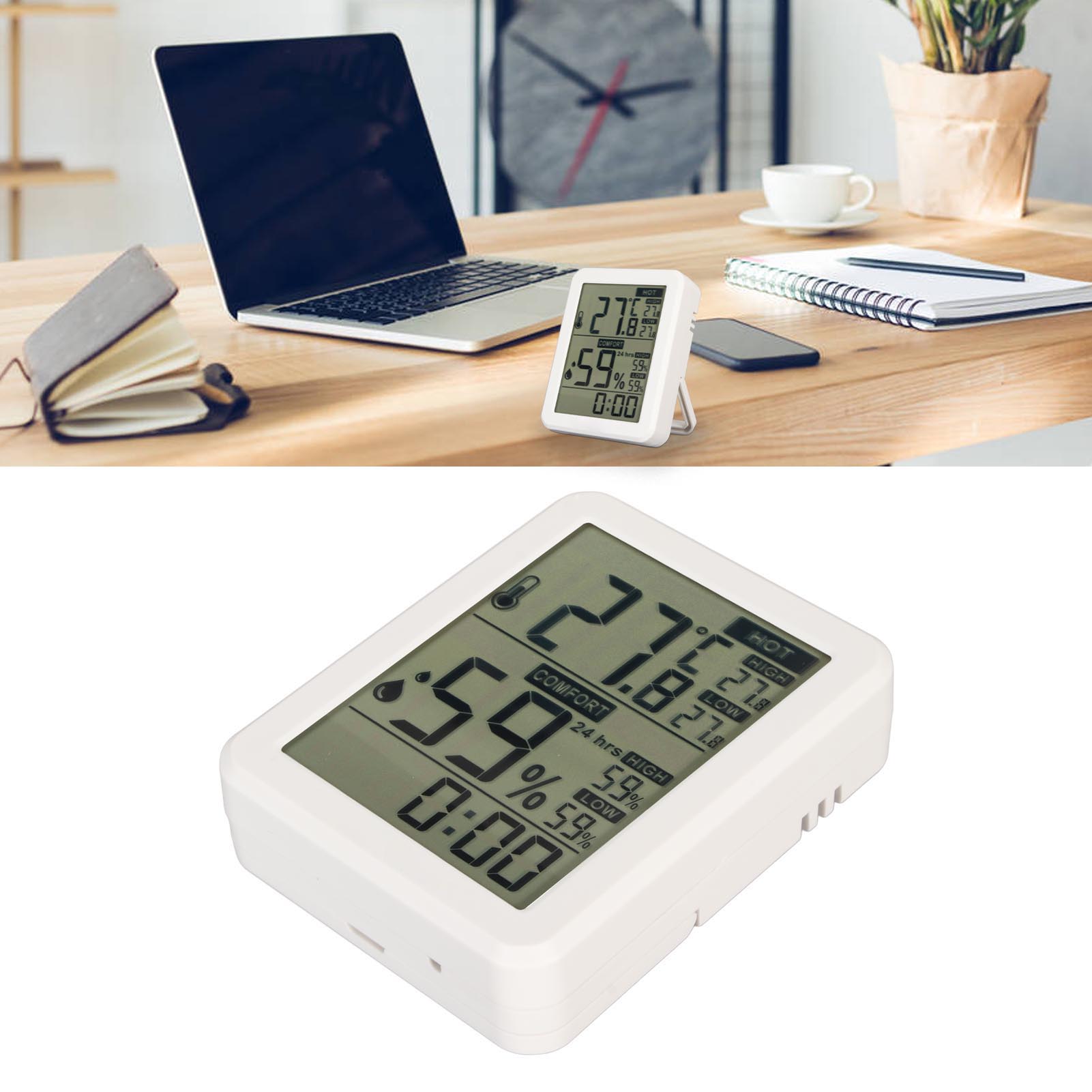 Ht682 Intelligentes Thermometer Und Hygrometer, Multifunktionales Elektronisches Wandthermometer