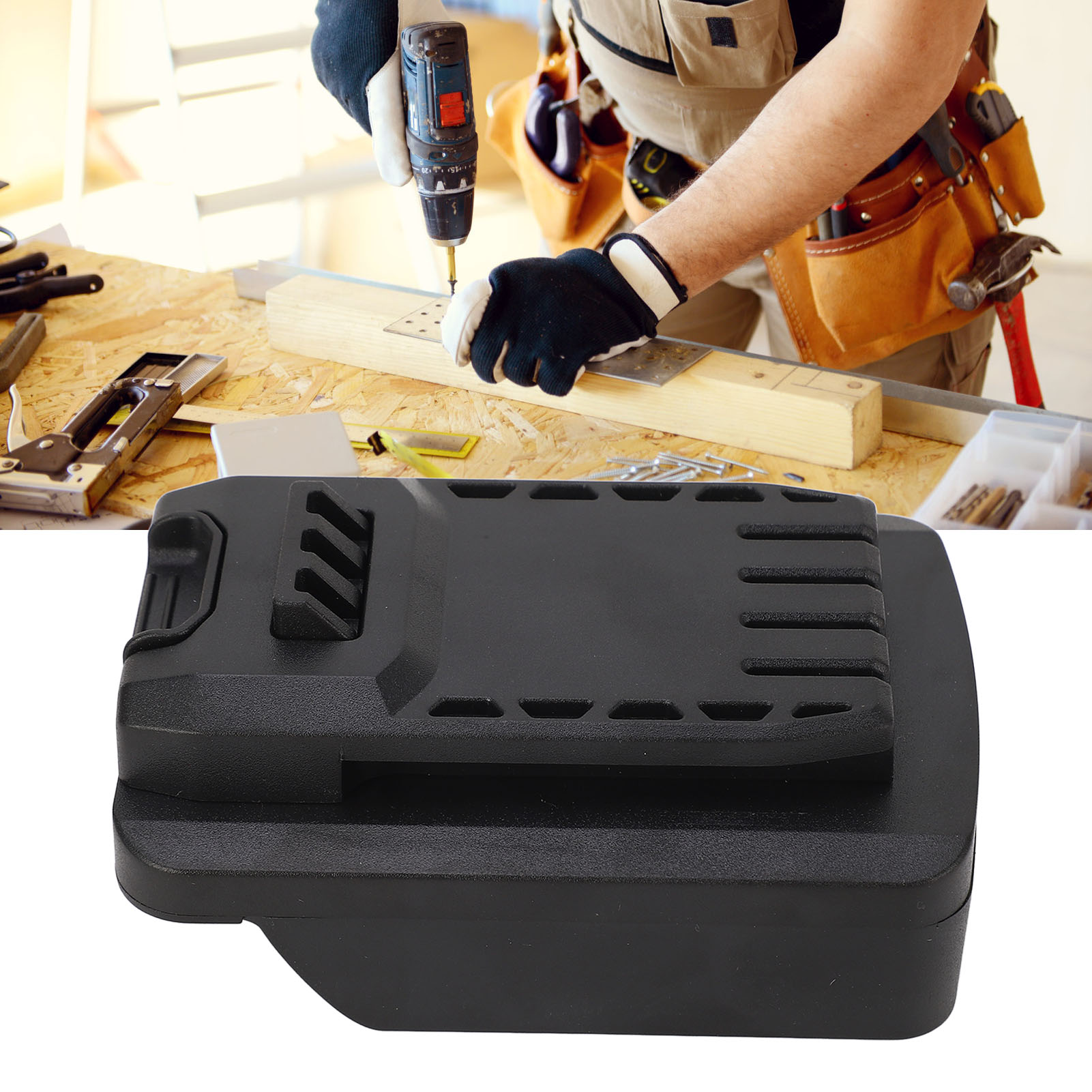 Dieser Konverter Eignet Sich Für Dewalt 20v Akkuadapter Dcb200, Dcb203, Dcb204, Dcb206 Und Andere Und Kann Zur Umwandlung In Stanley Fmc687l, Fmc688l Oder Craftsman Cmcb202/cmcb204 Verwendet Werden.