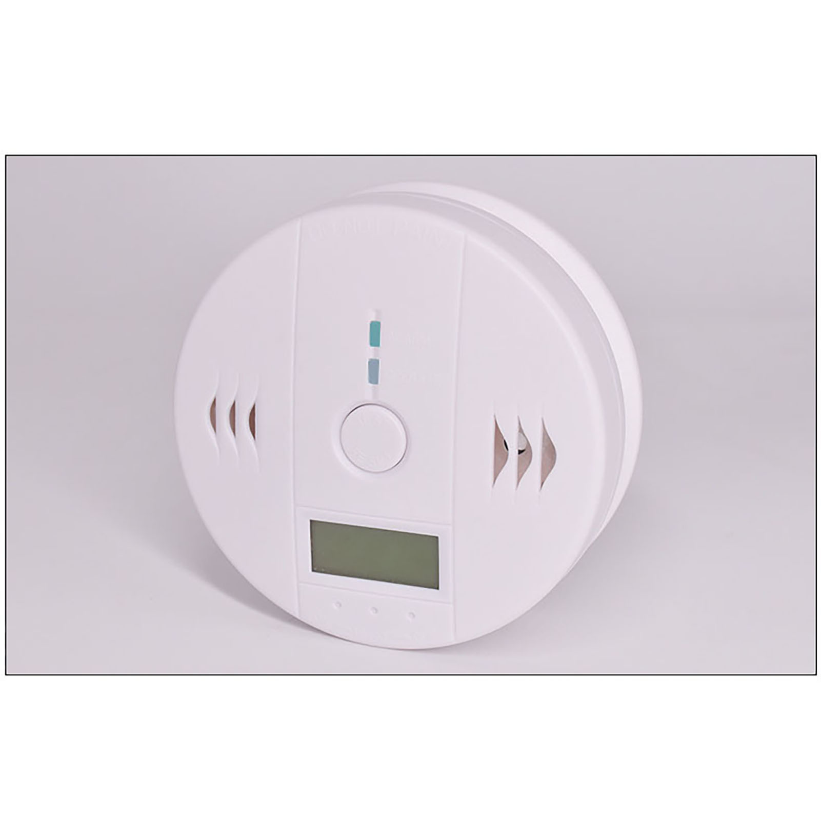 Set Aus 2 Batteriebetriebenen Kohlenmonoxidmeldern In Wabenform Für Den Heimgebrauch.