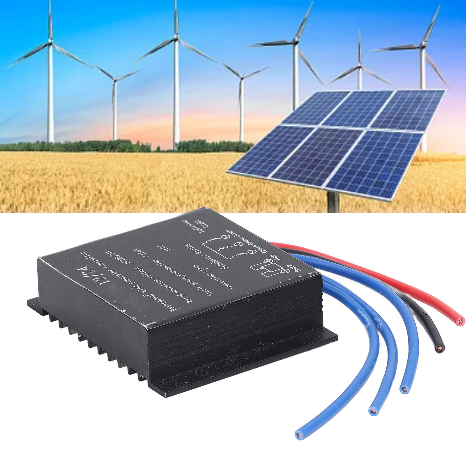 Wasserdichter Laderegler Für 600-w-windkraftgenerator Hst-dc12/24