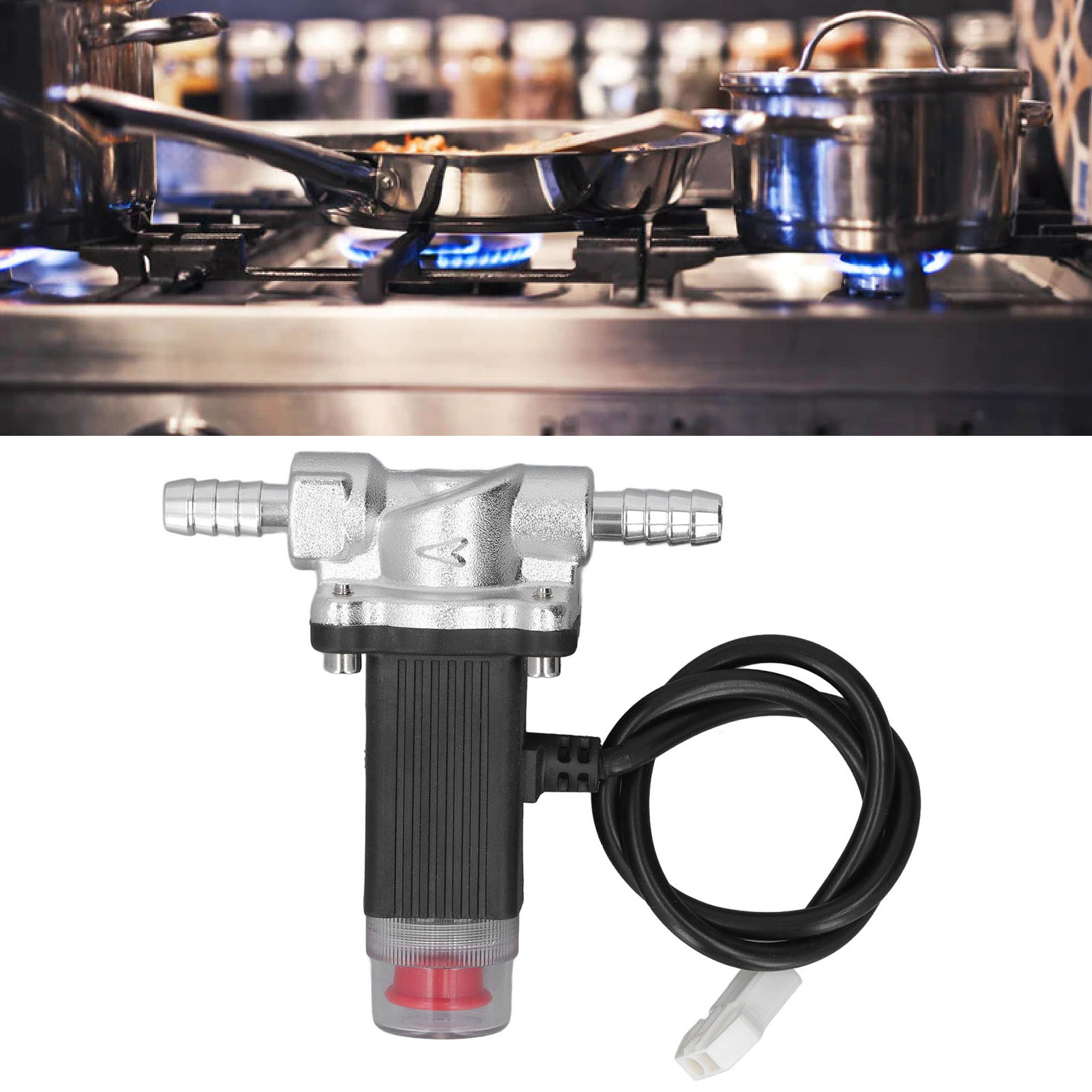 Gas-notabsperrventil, Doppelwegeventil, Nennspannung 12 V Dc