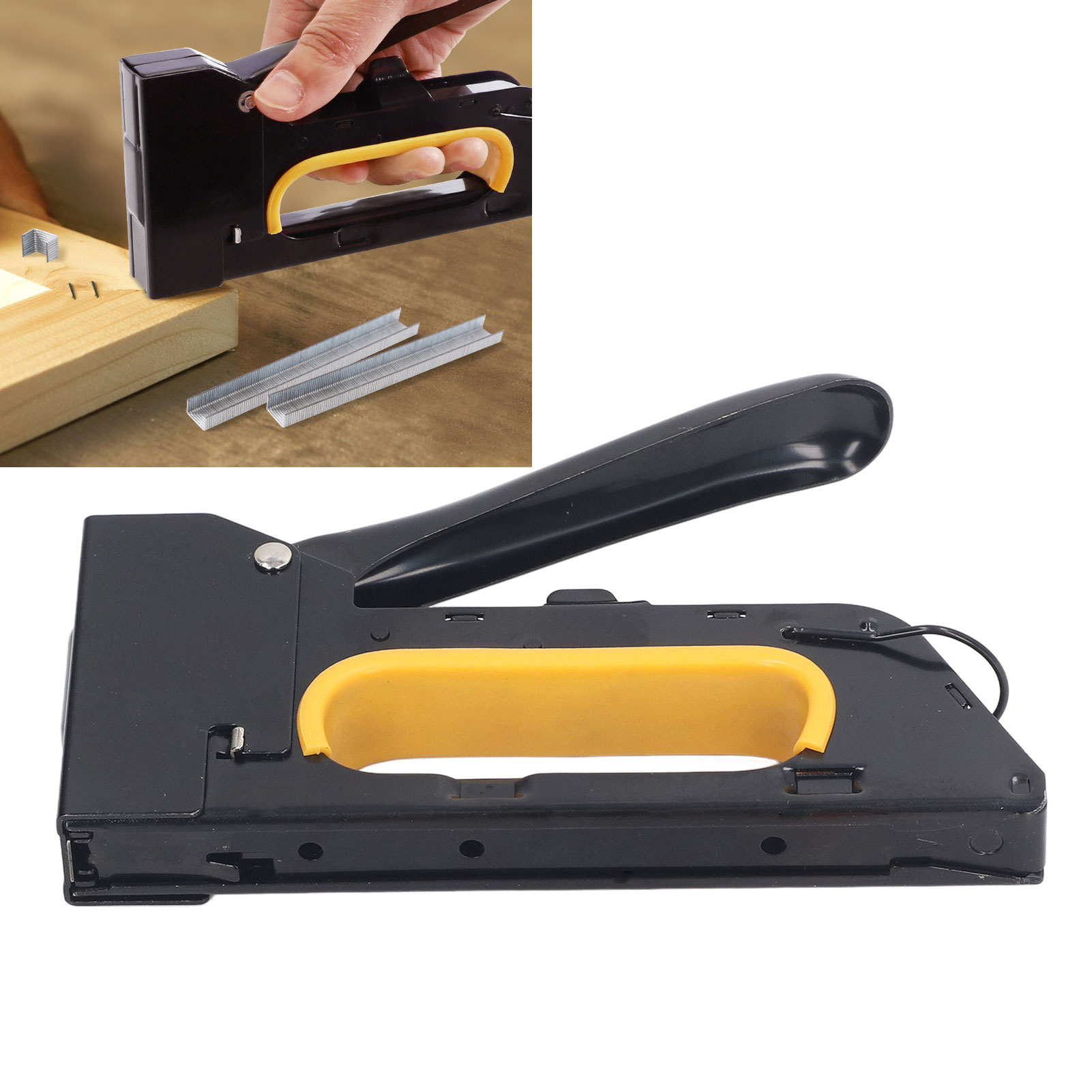 Handnagler Für Heimwerkerarbeiten, Nagler Für Holzpaneele Und Kabelkanäle, Türnägel, Holzbearbeitungsnagler