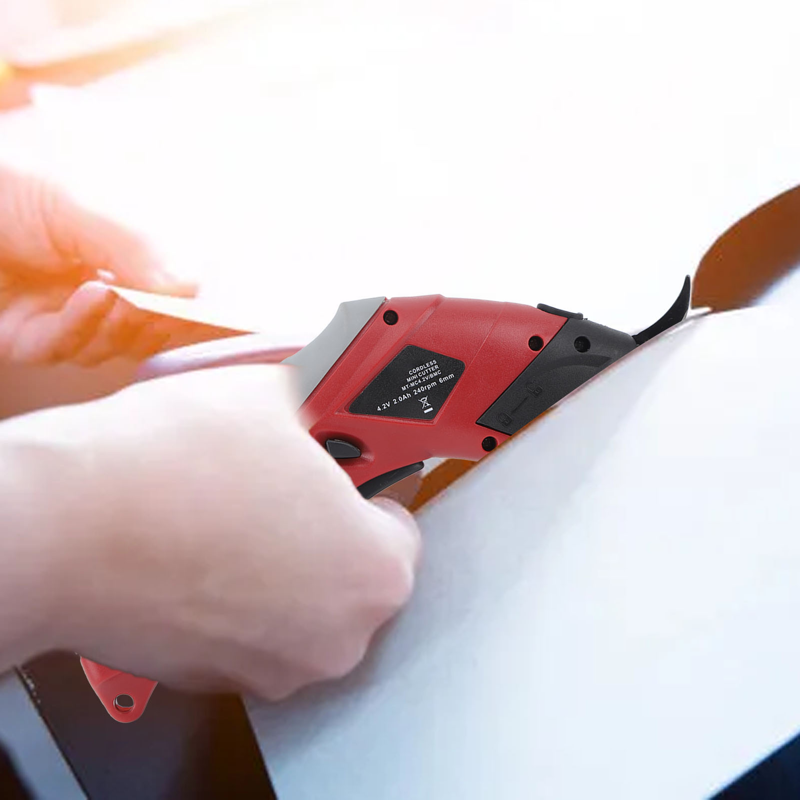 Neue Wiederaufladbare Elektrische Schere, Stoffschneidemaschine, Tragbarer Stoffschneider, Großhandel.