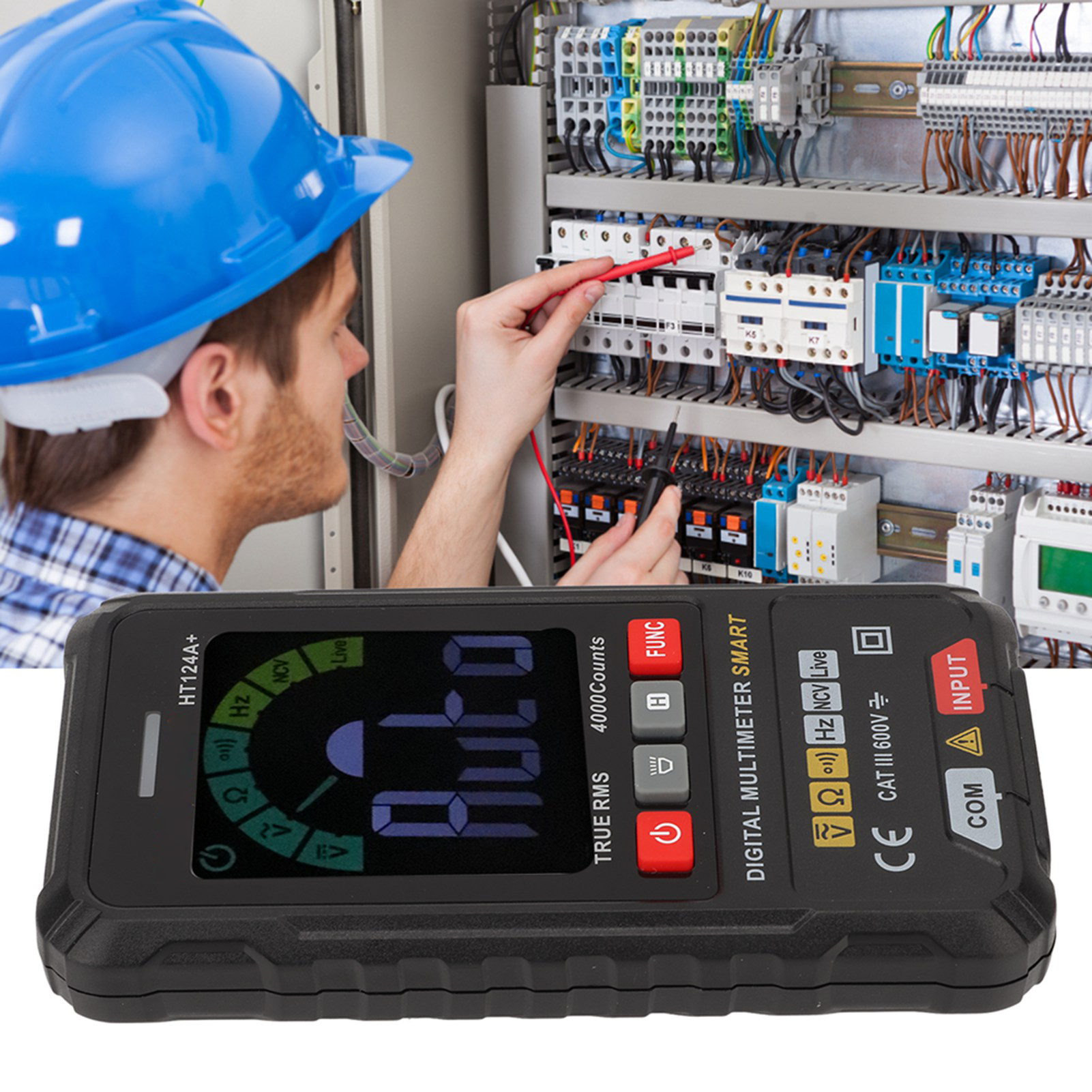 Ht124a+ Intelligentes Digitalmultimeter, Hochpräzisionsmultimeter