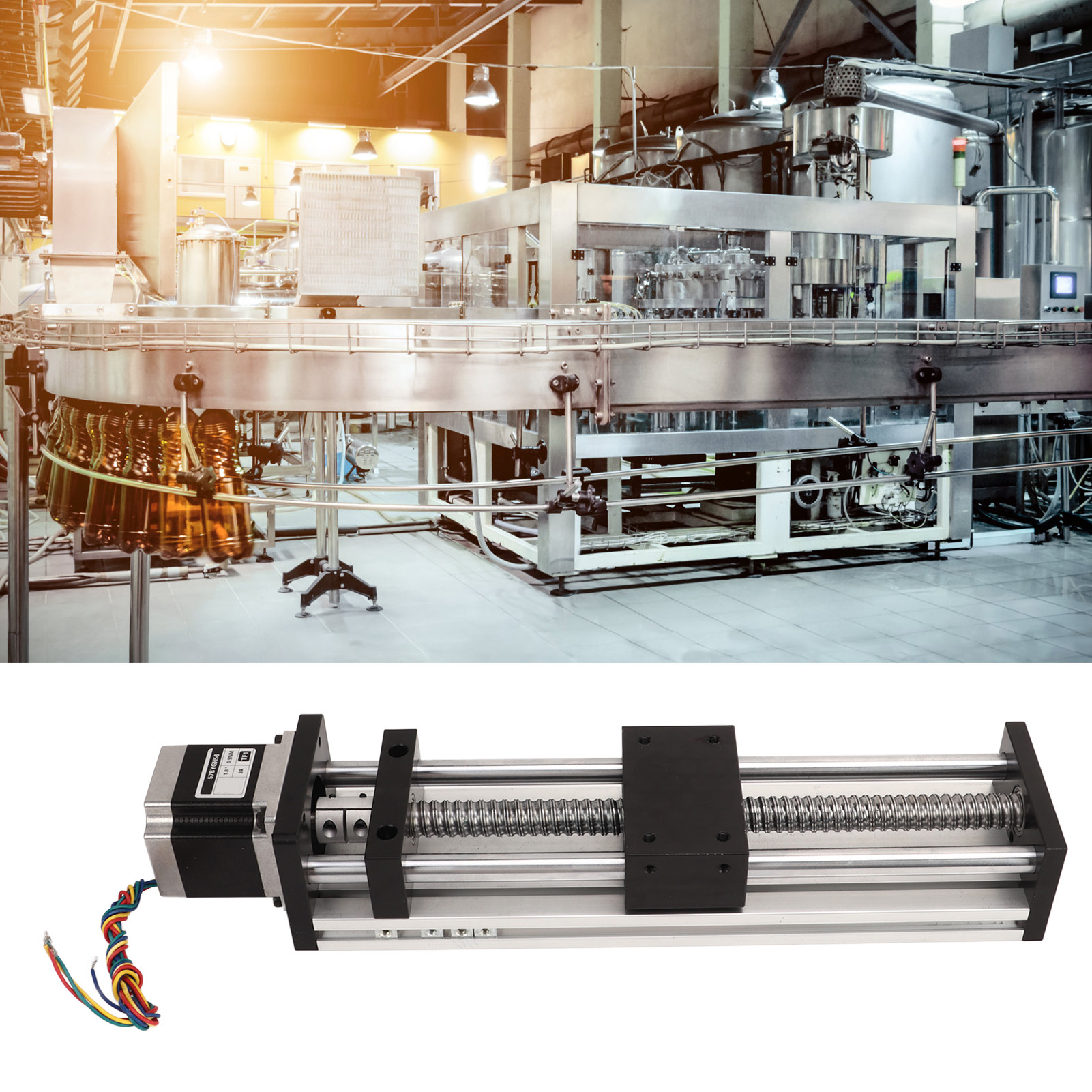 80-zoll-zweiachs-kugellager-schiebetisch Mit 57-zoll-motor, 200-mm-kugelgewindetrieb, Linearführungs-schiebetisch-bewegungsmodul