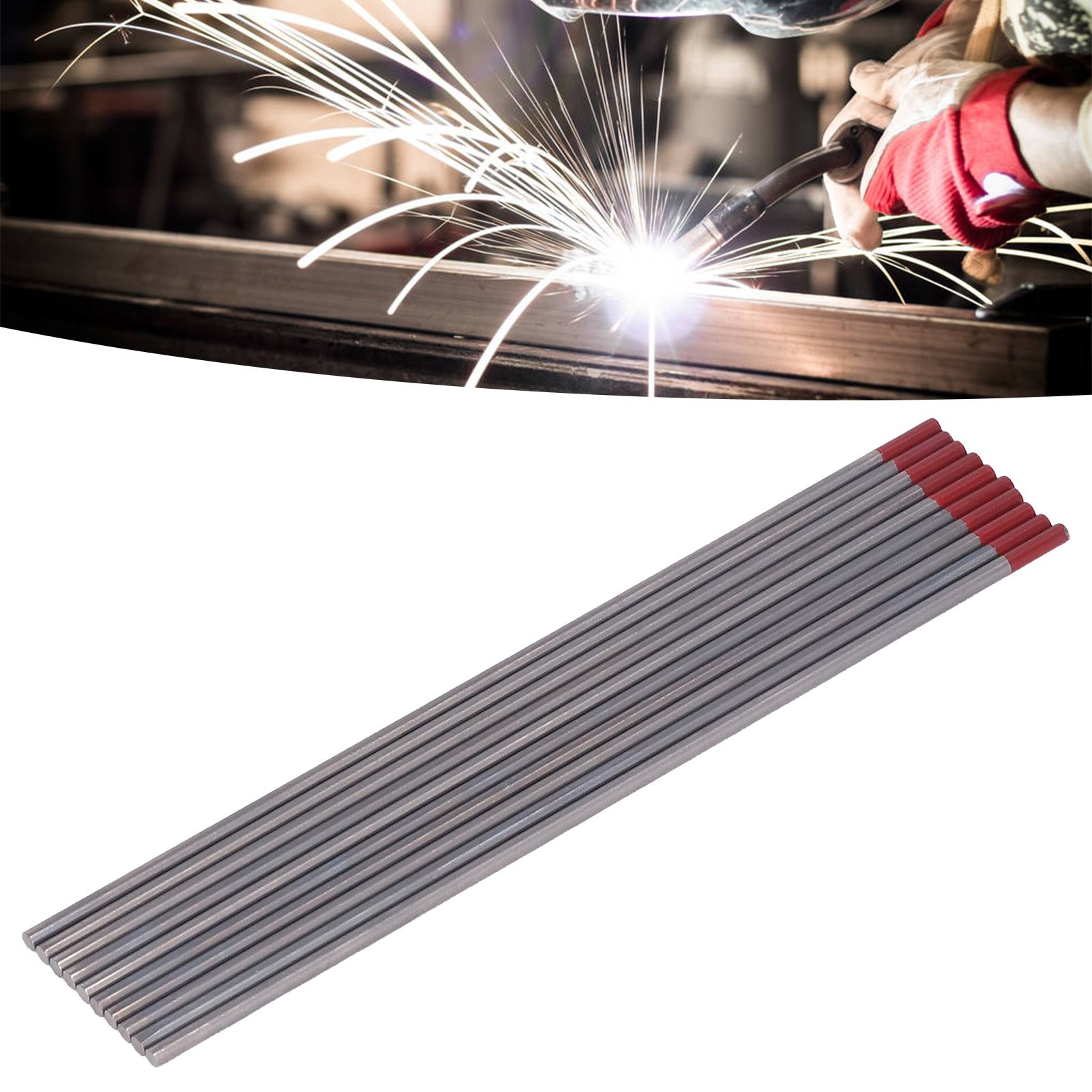 Satz Mit 10 Wode-wolframelektroden, 3,0 X 150 Mm