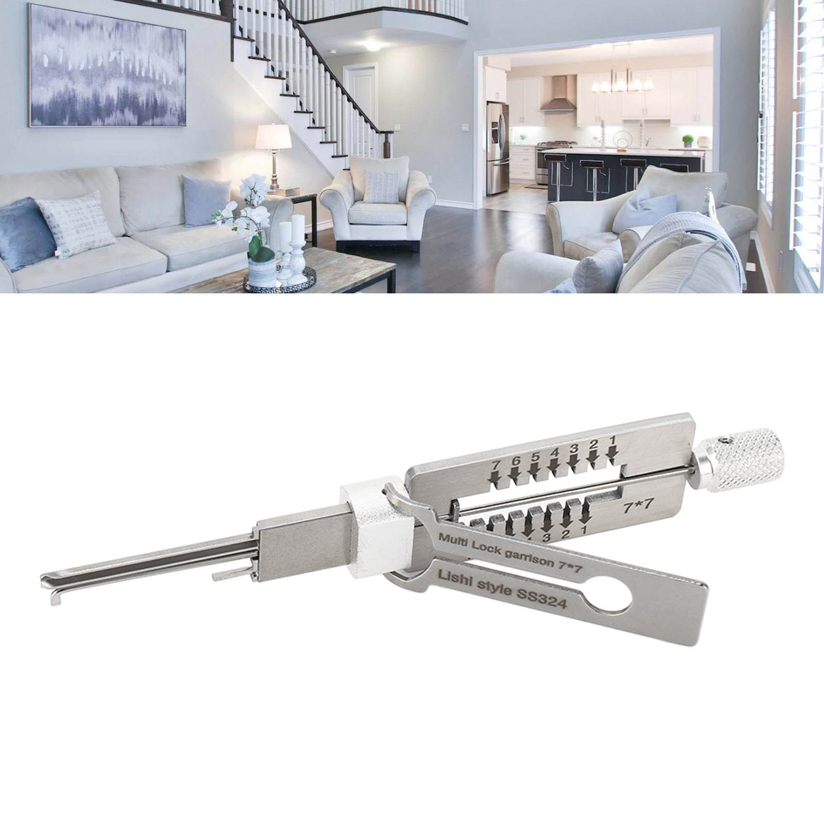Ss324 2-in-1 Manuelles Dekodierungs- Und Abholset Für Garrison 77 Mehrfachschlösser
