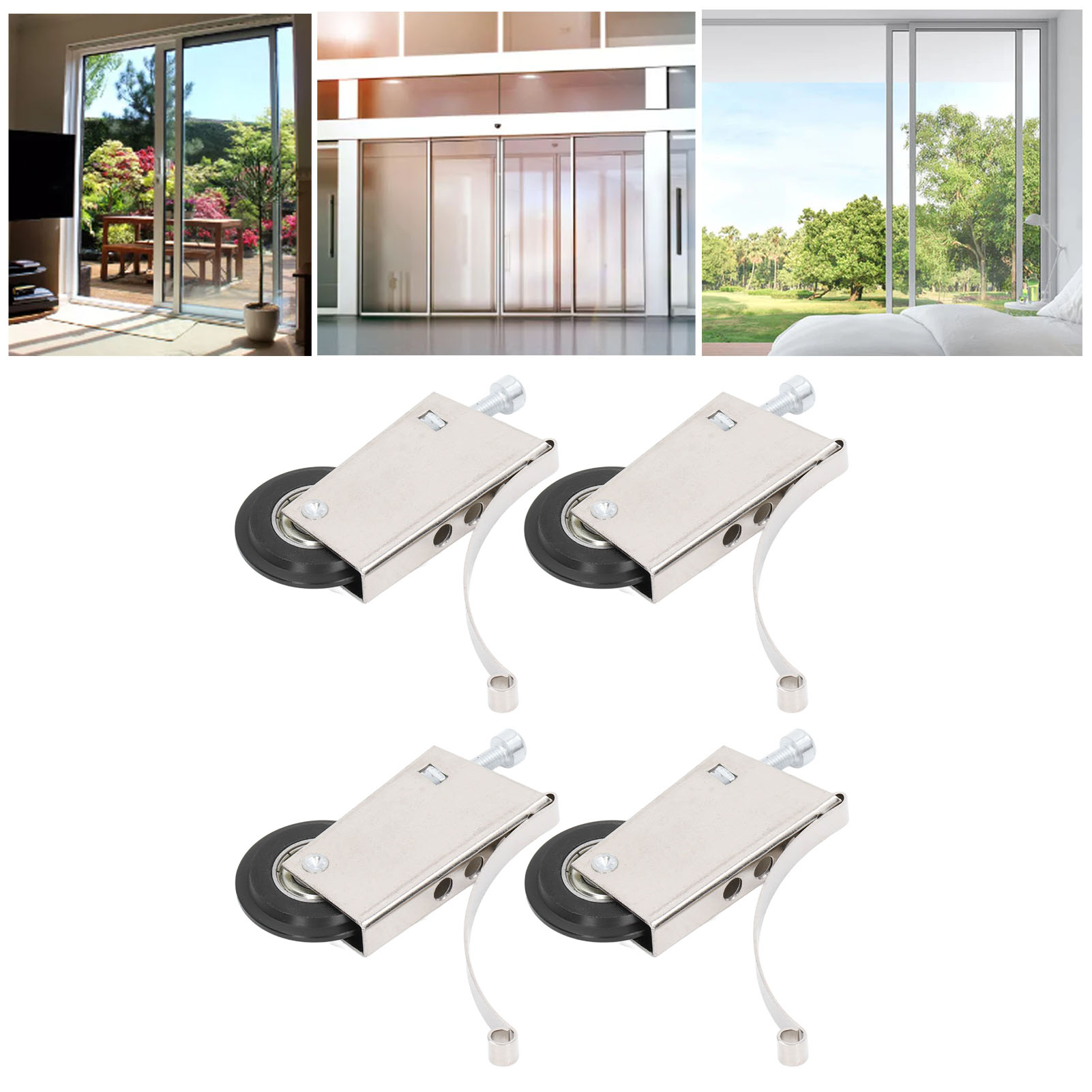 4 Stück Werden Als Rollennocken Für Glasschiebetüren Verkauft.