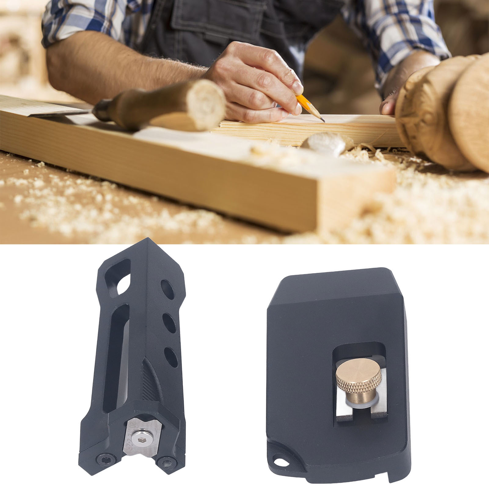 2-teiliger Kantenschneider, Pvc-kantenschneider, Fasenwerkzeug Für Lackfreie Und Umweltfreundliche Platten, Abrundungshobel.